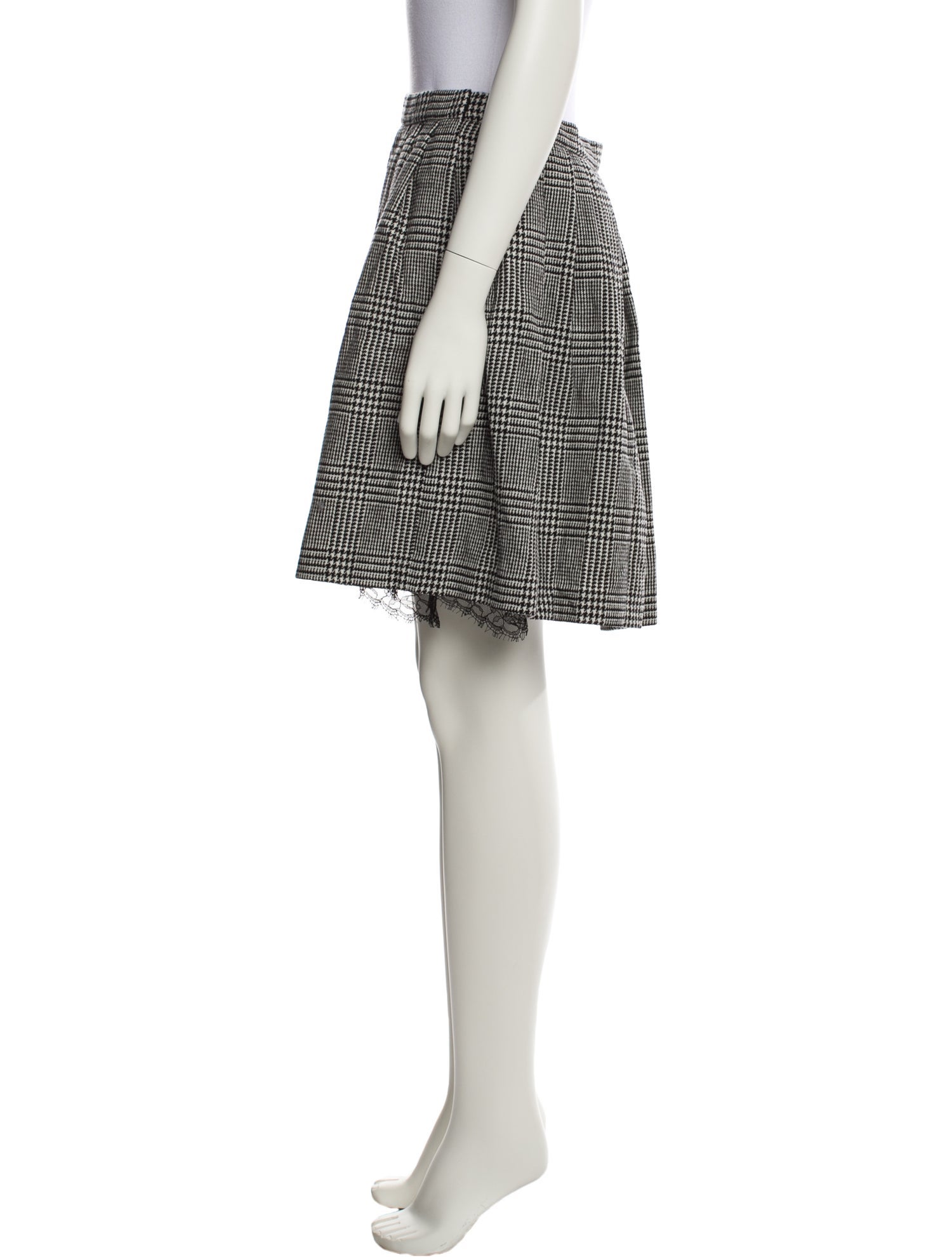 Christian Dior Virgin Wool Mini Skirt