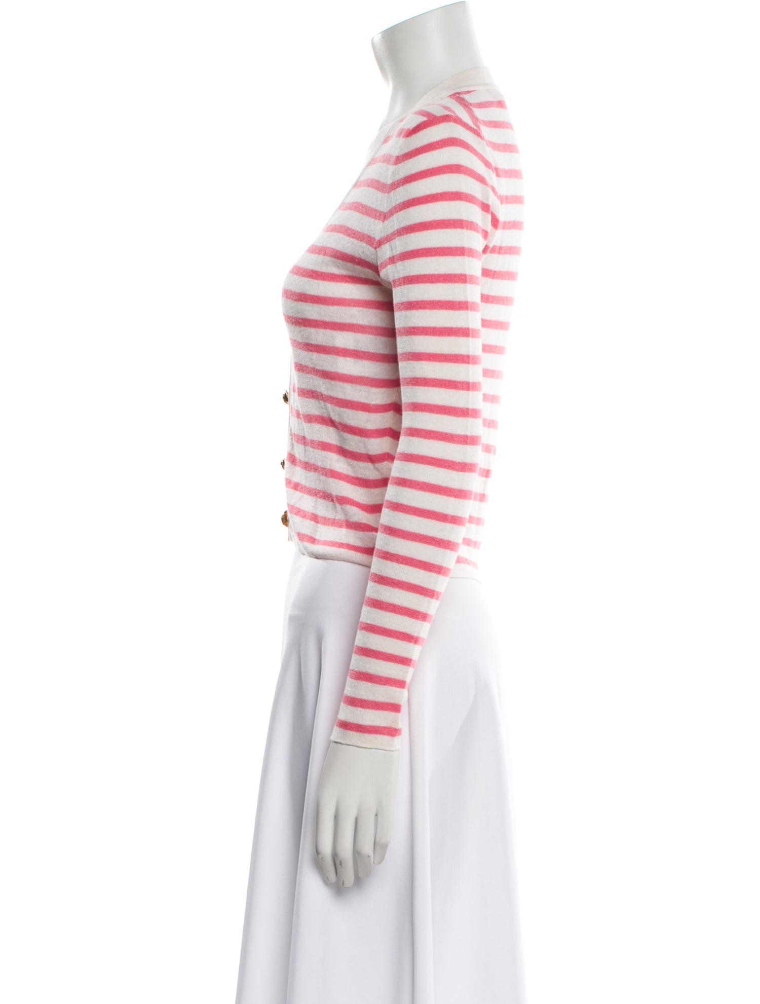 Christian Dior Linen Striped Sweater