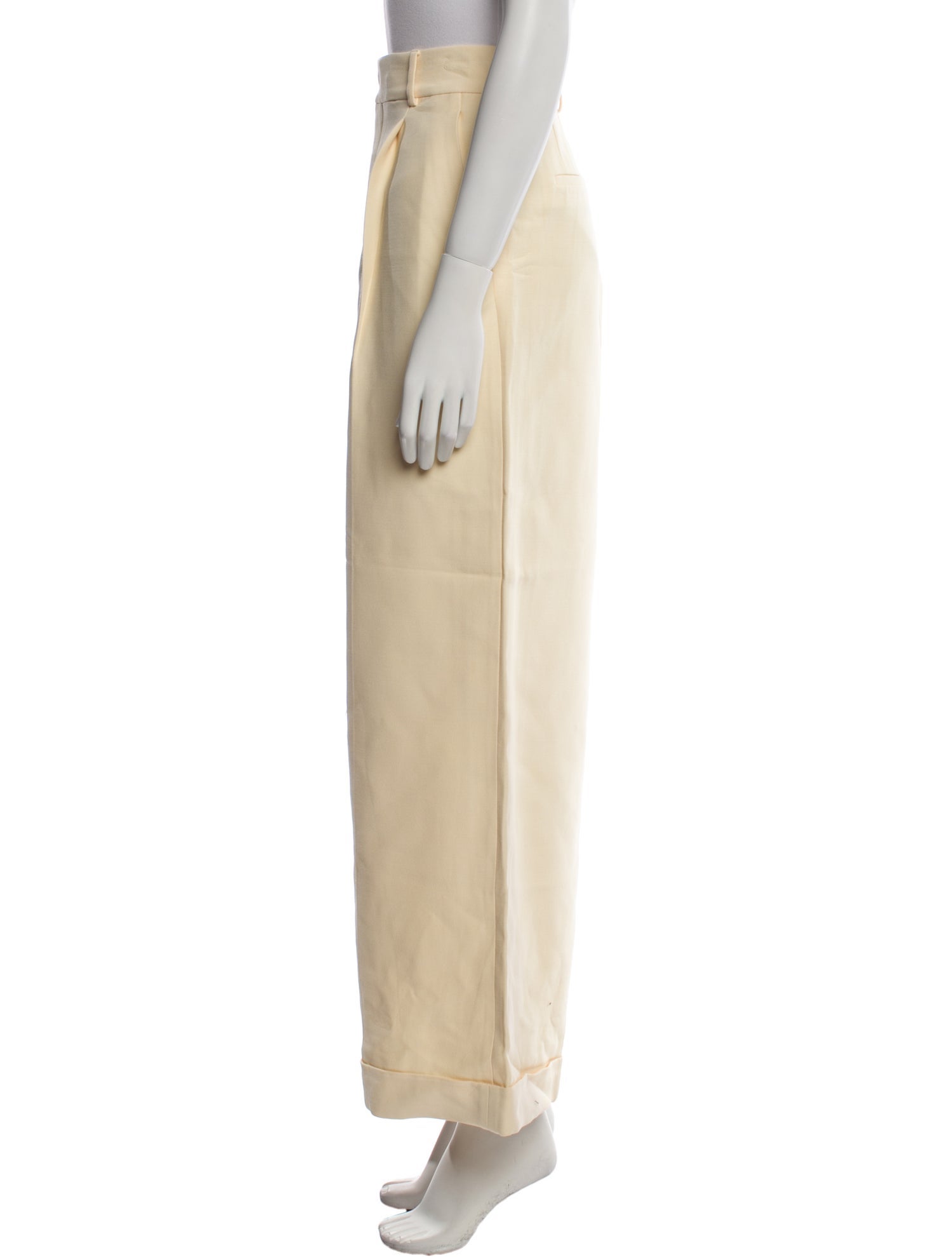 Christian Dior Wool Wide Leg Pants