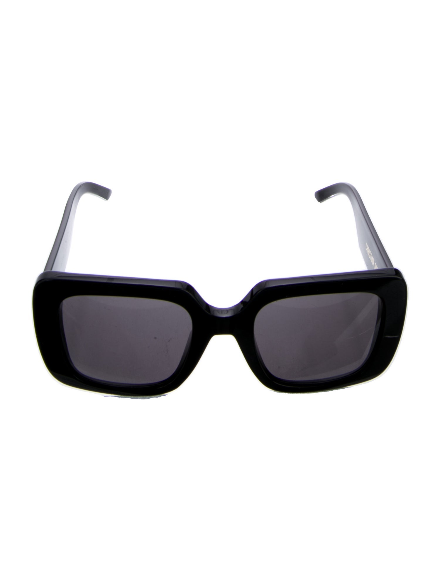 Christian Dior Cannage Pattern Square Sunglasses
