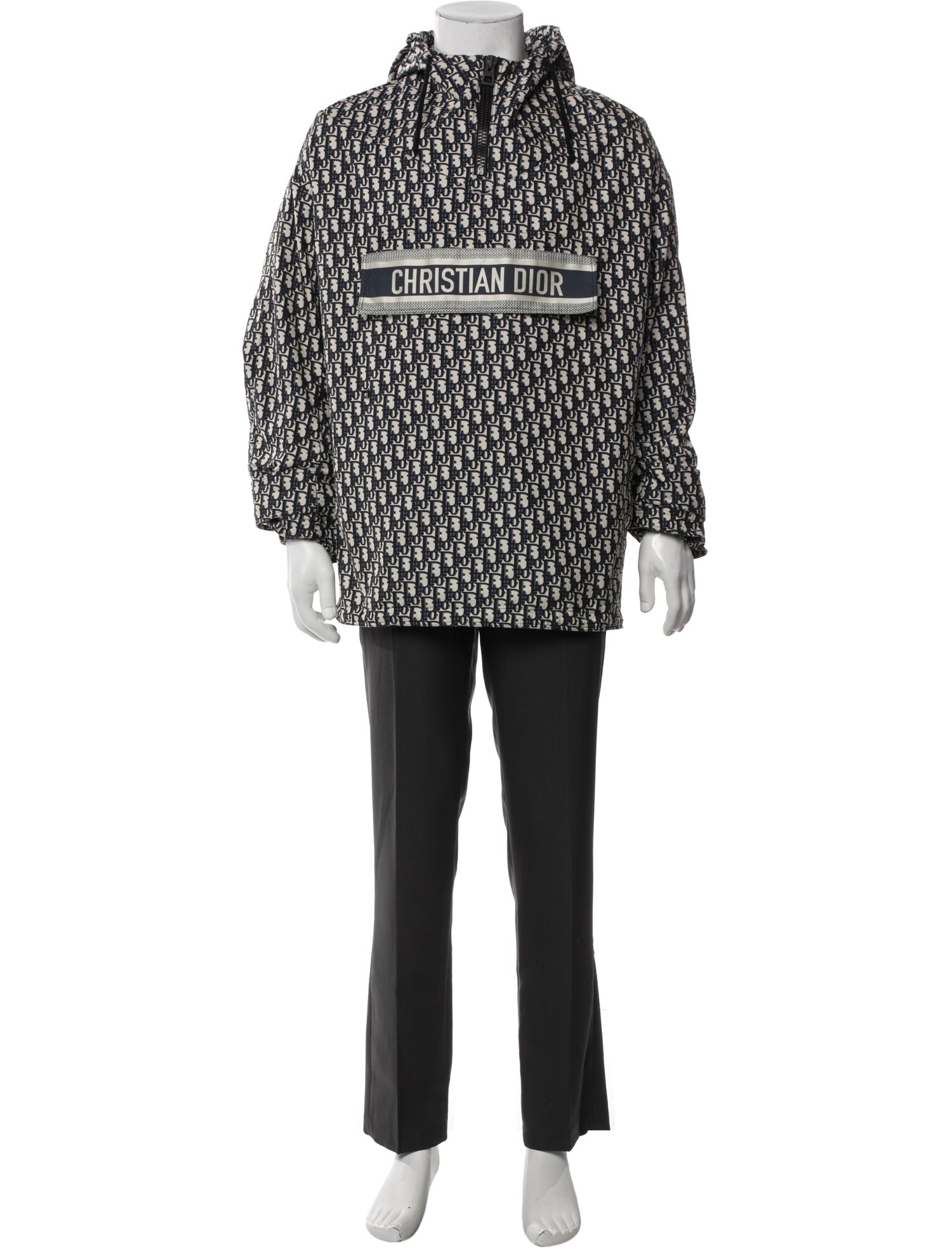 Christian Dior Diorissimo Pattern Parka