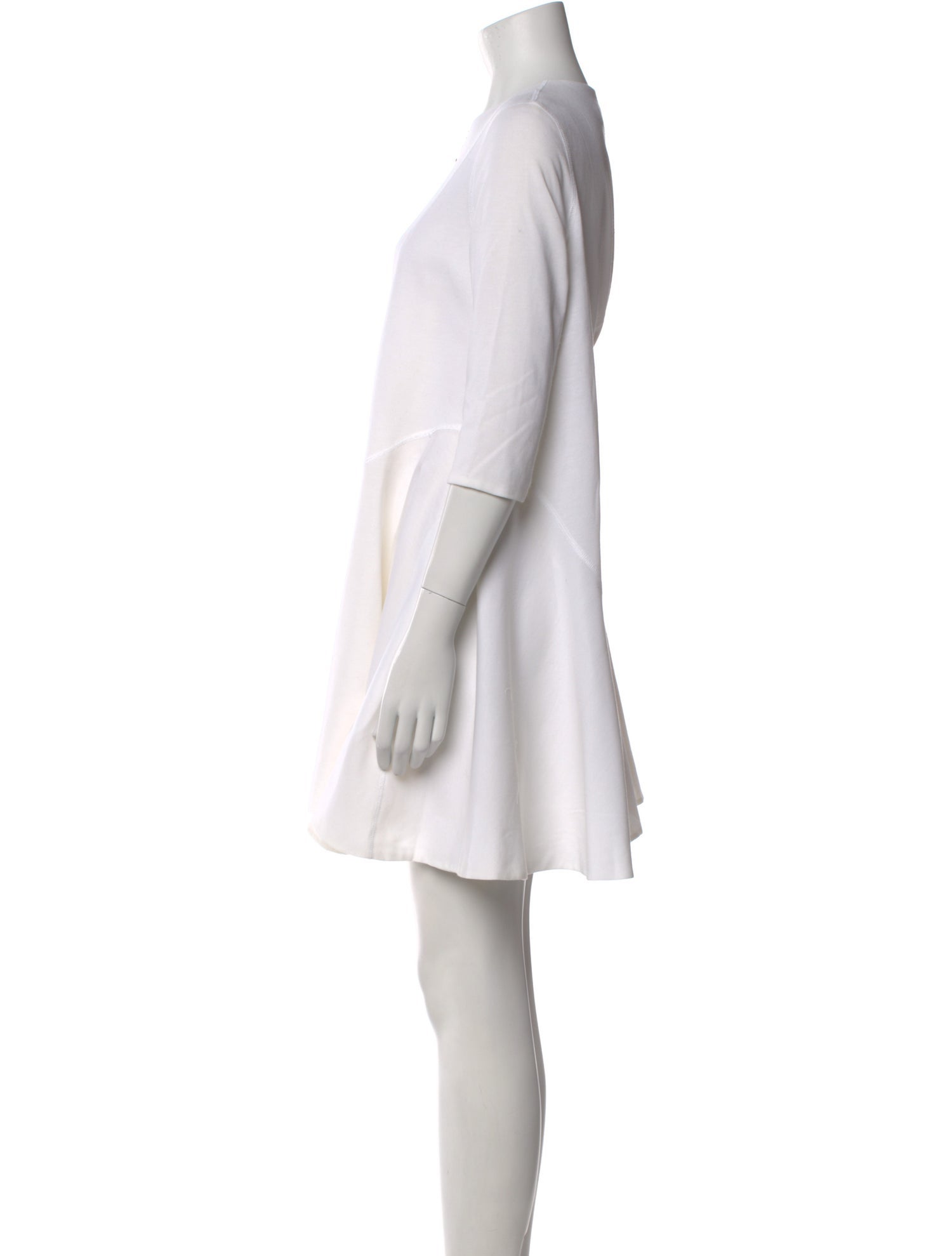 Christian Dior Crew Neck Mini Dress