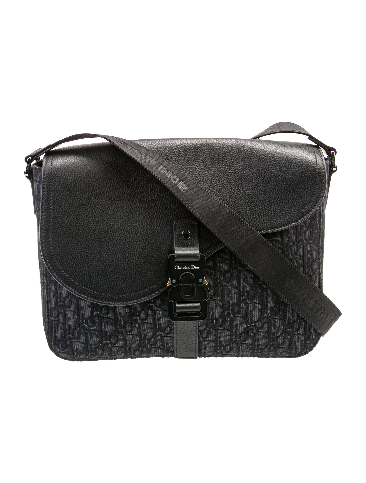 DIOR MEN Oblique Jacquard Christian Dior Oblique Saddle