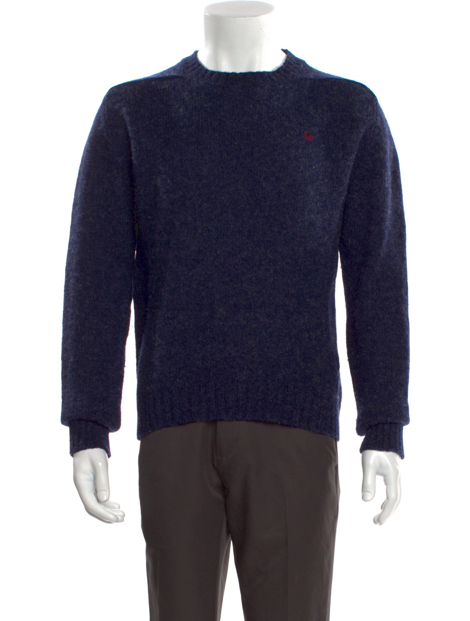 Christian Dior Wool Crew Neck Pullover