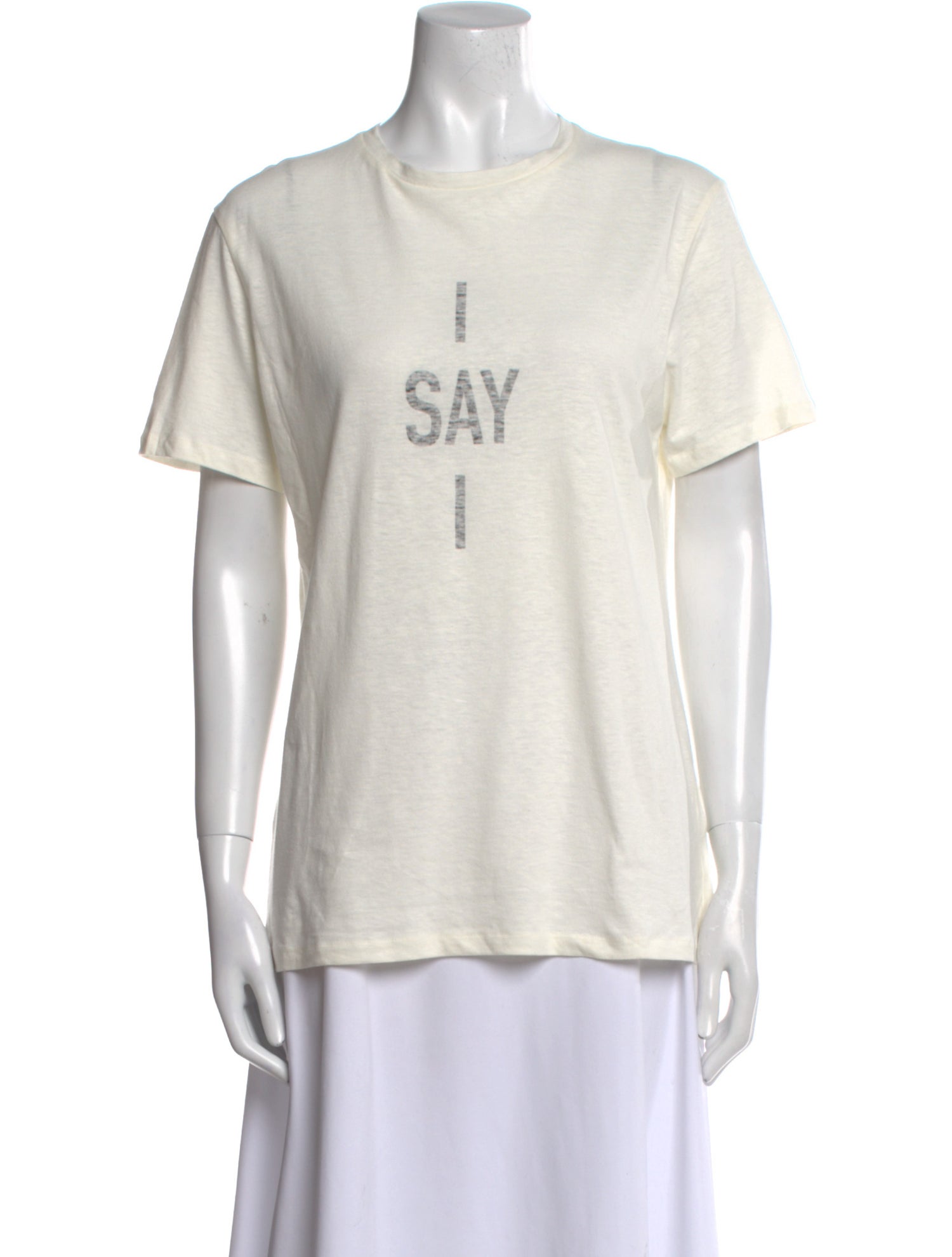 Christian Dior Graphic Print Crew Neck T-Shirt