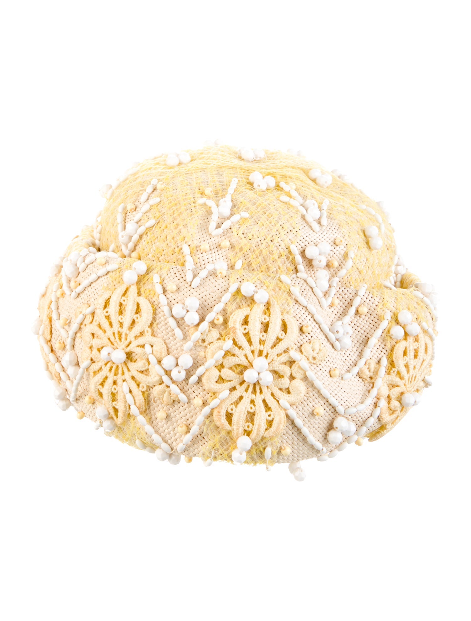 Christian Dior Raffia Woven Hat