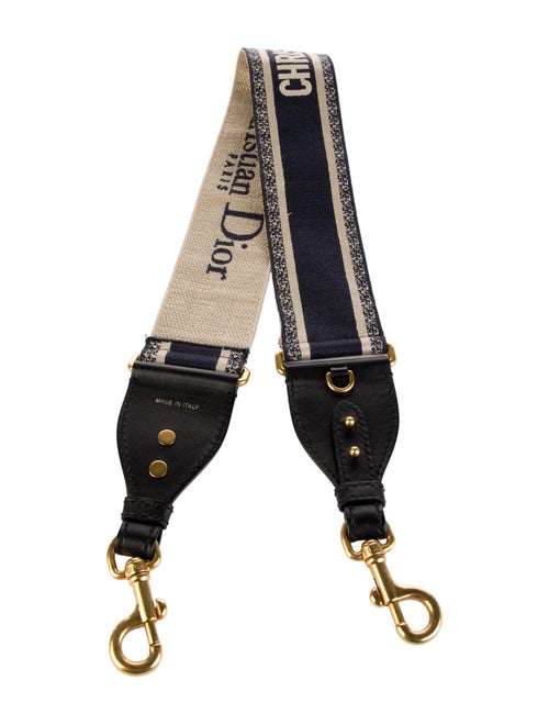 Christian Dior Pattern Print Fabric Bag Strap