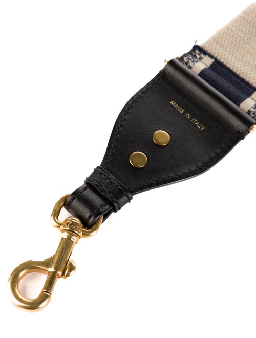 Christian Dior Pattern Print Fabric Bag Strap