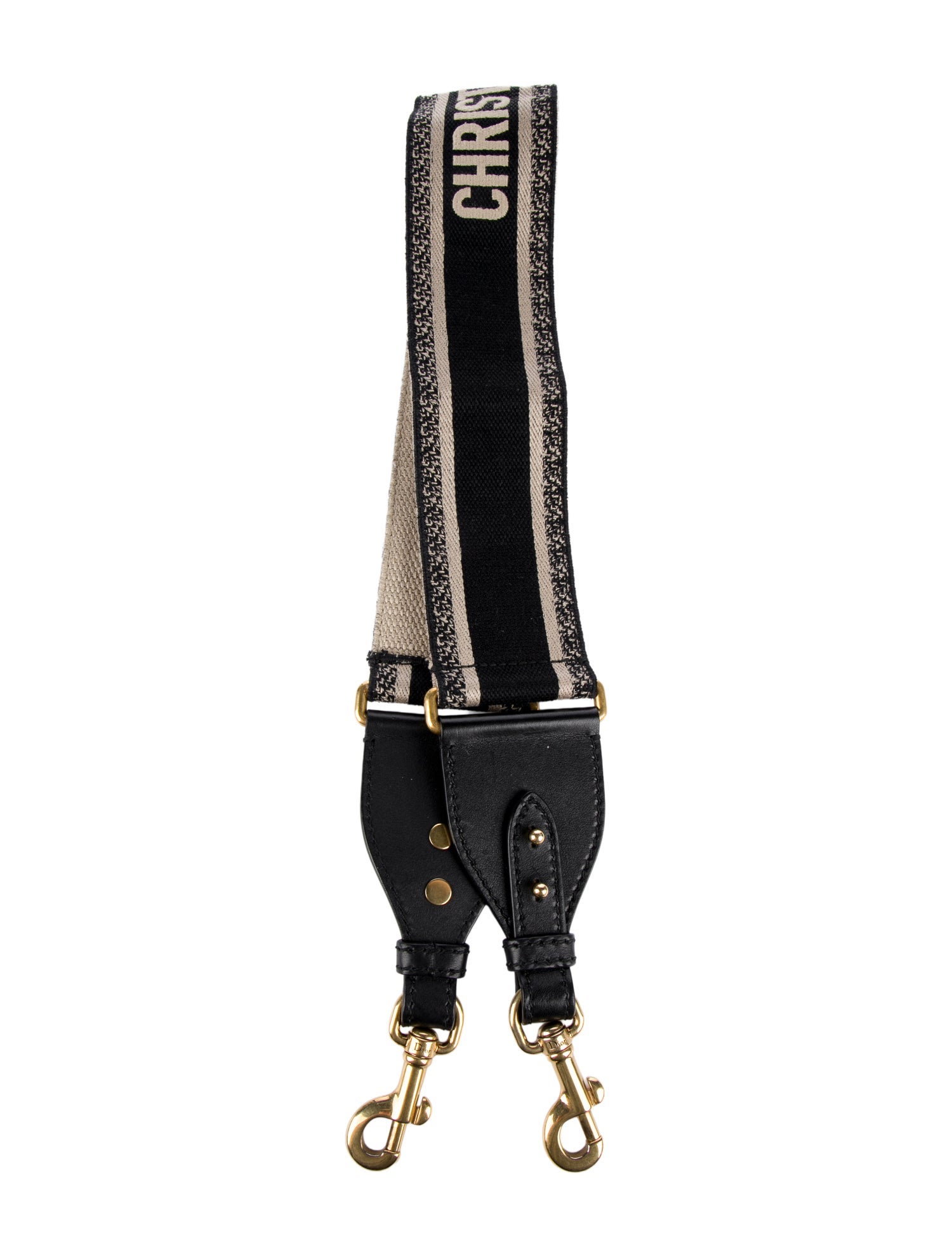 Prada Logo Bag Strap - Black Bag Accessories, Accessories