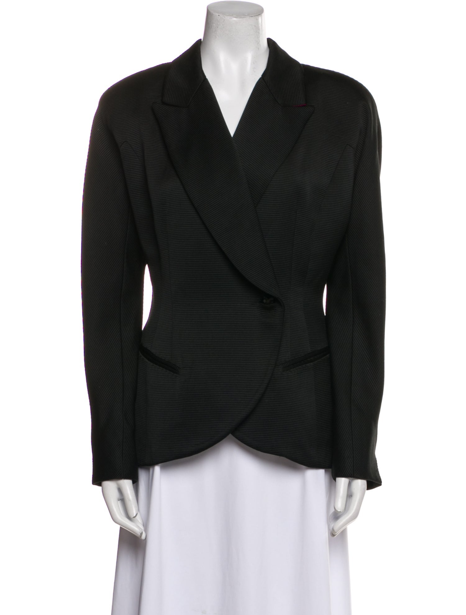 Christian Dior Houndstooth Print Blazer