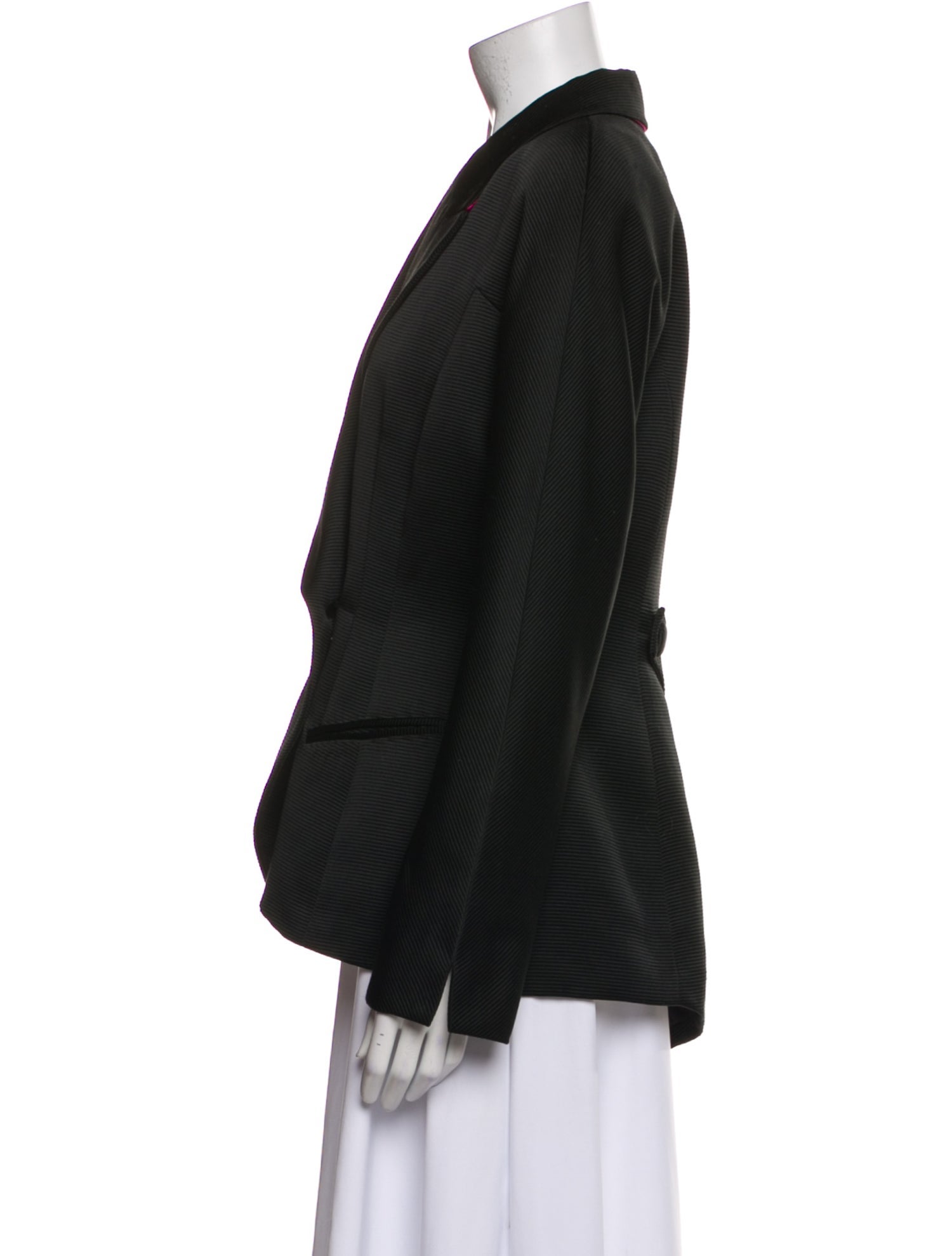 Christian Dior Houndstooth Print Blazer