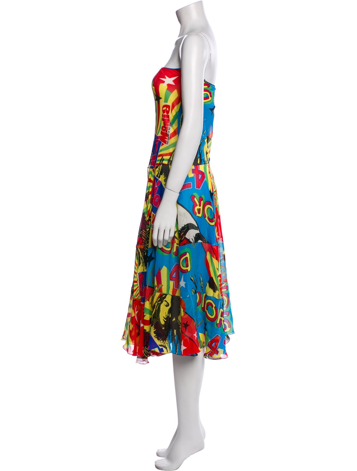 Christian Dior Vintage Knee-Length Dress