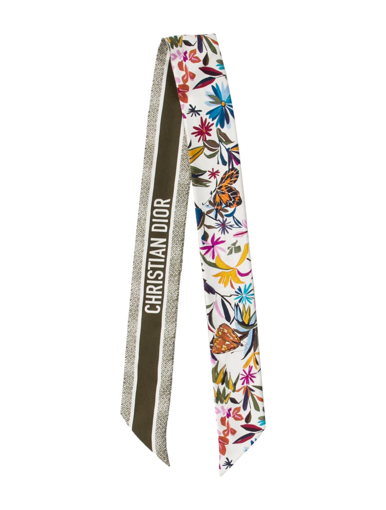 Christian Dior Silk Printed Scarf