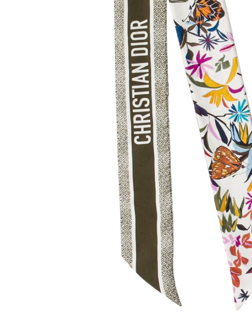 Christian Dior Silk Printed Scarf