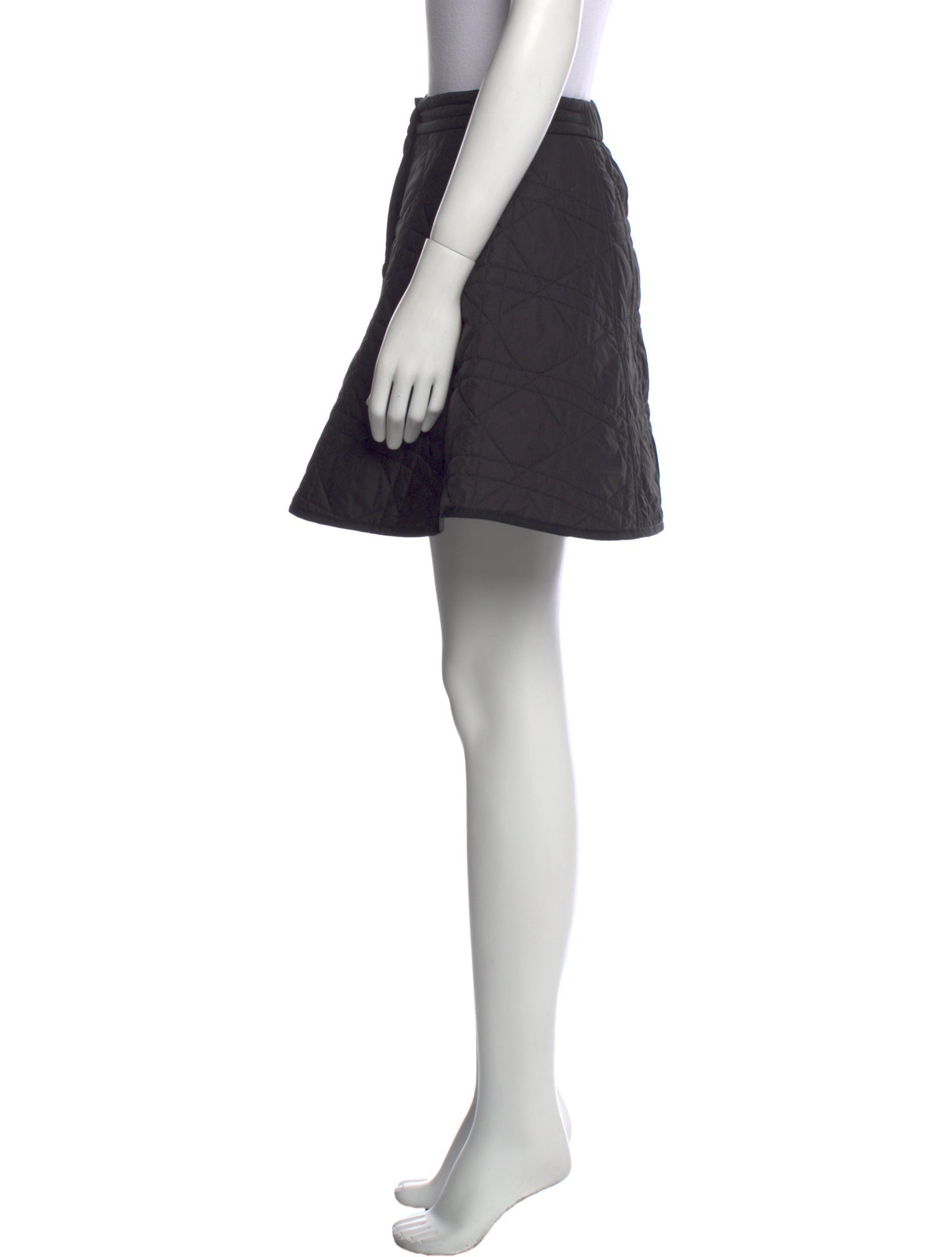 Christian Dior Pleated Accents Mini Skirt