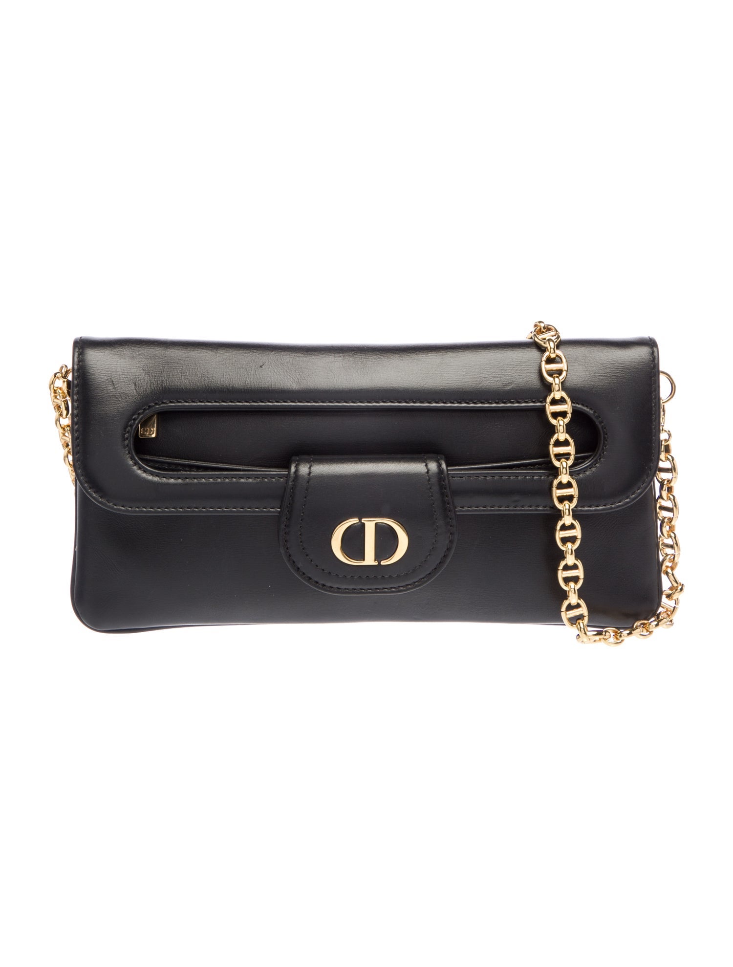 Christian Dior Leather Diordouble Small