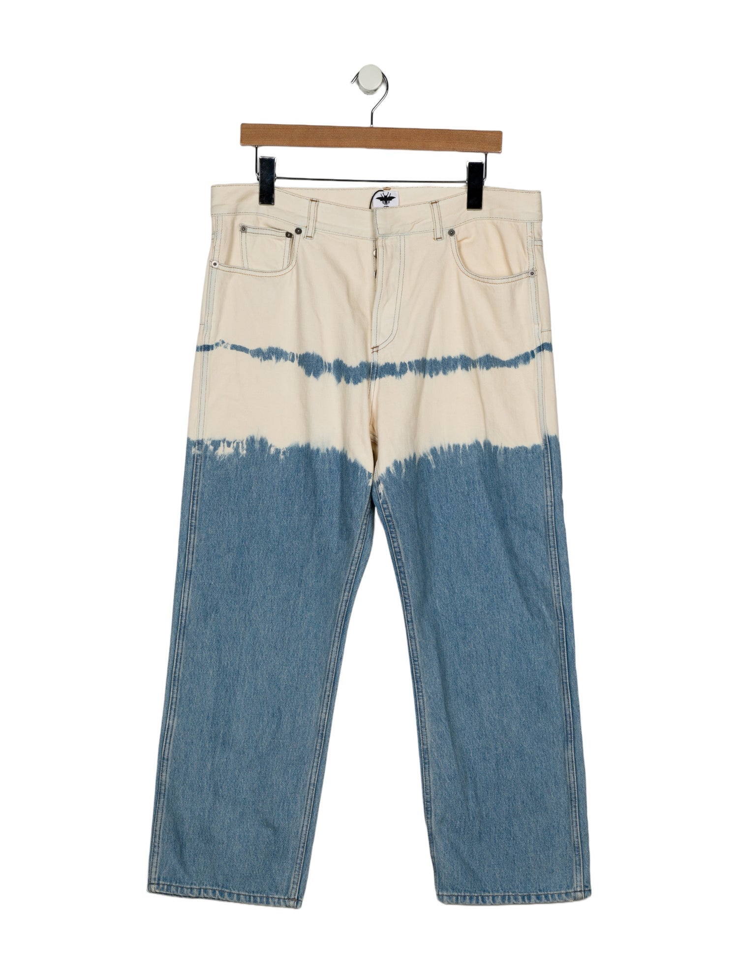 Christian Dior High-Rise Straight Leg Jeans