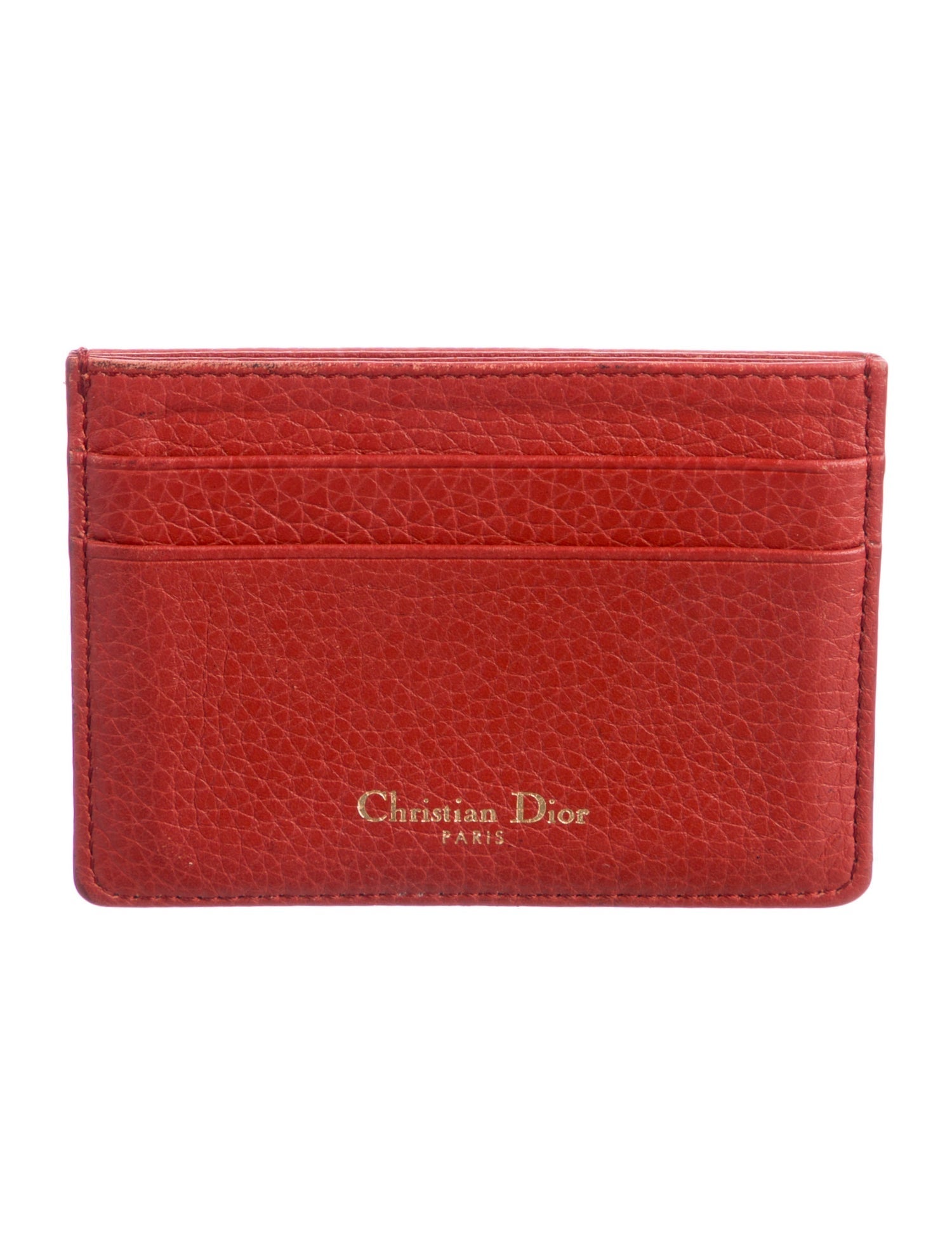 Christian Dior 2017 Diorama Card Holder Wallet