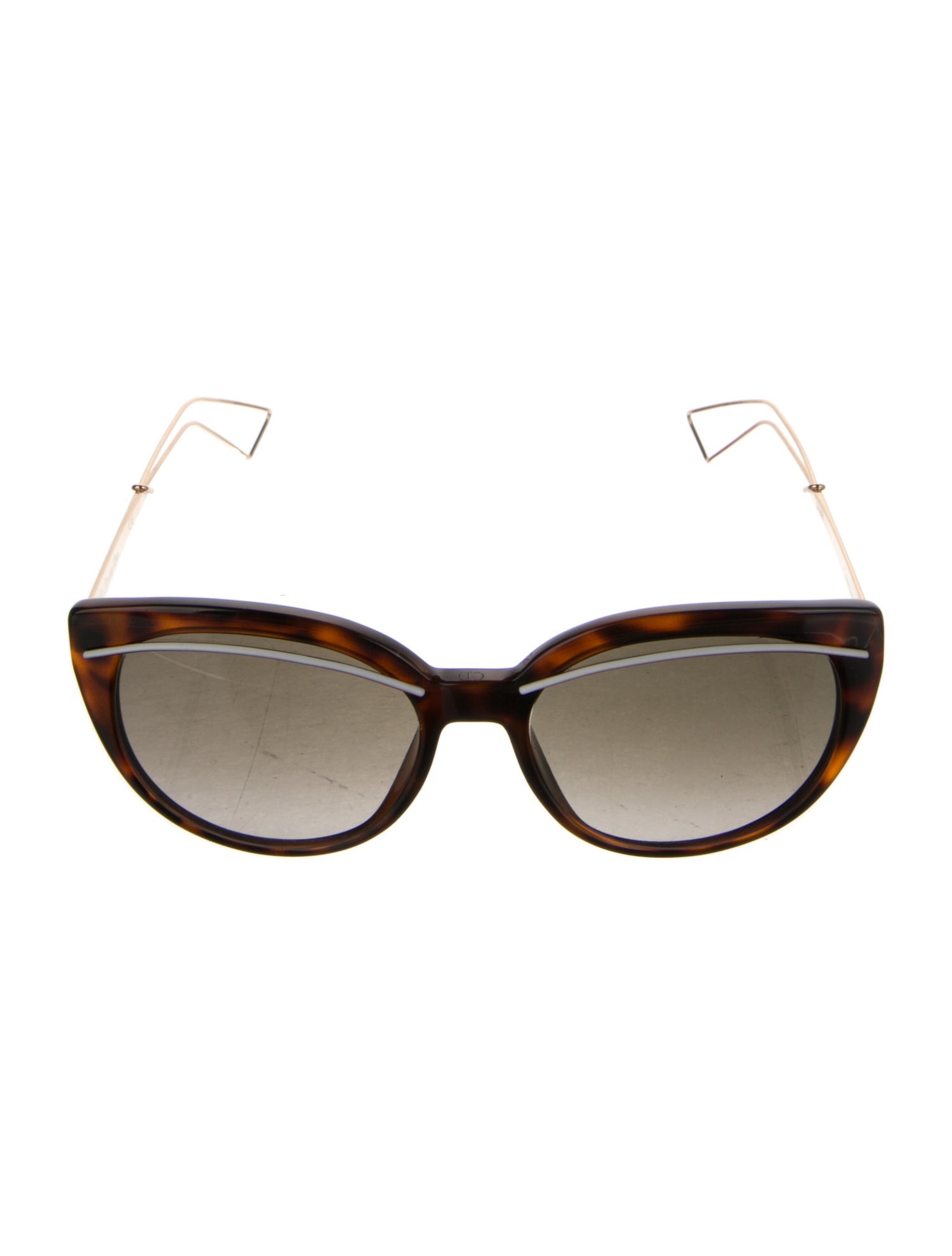 Christian Dior Cat-Eye Gradient Sunglasses