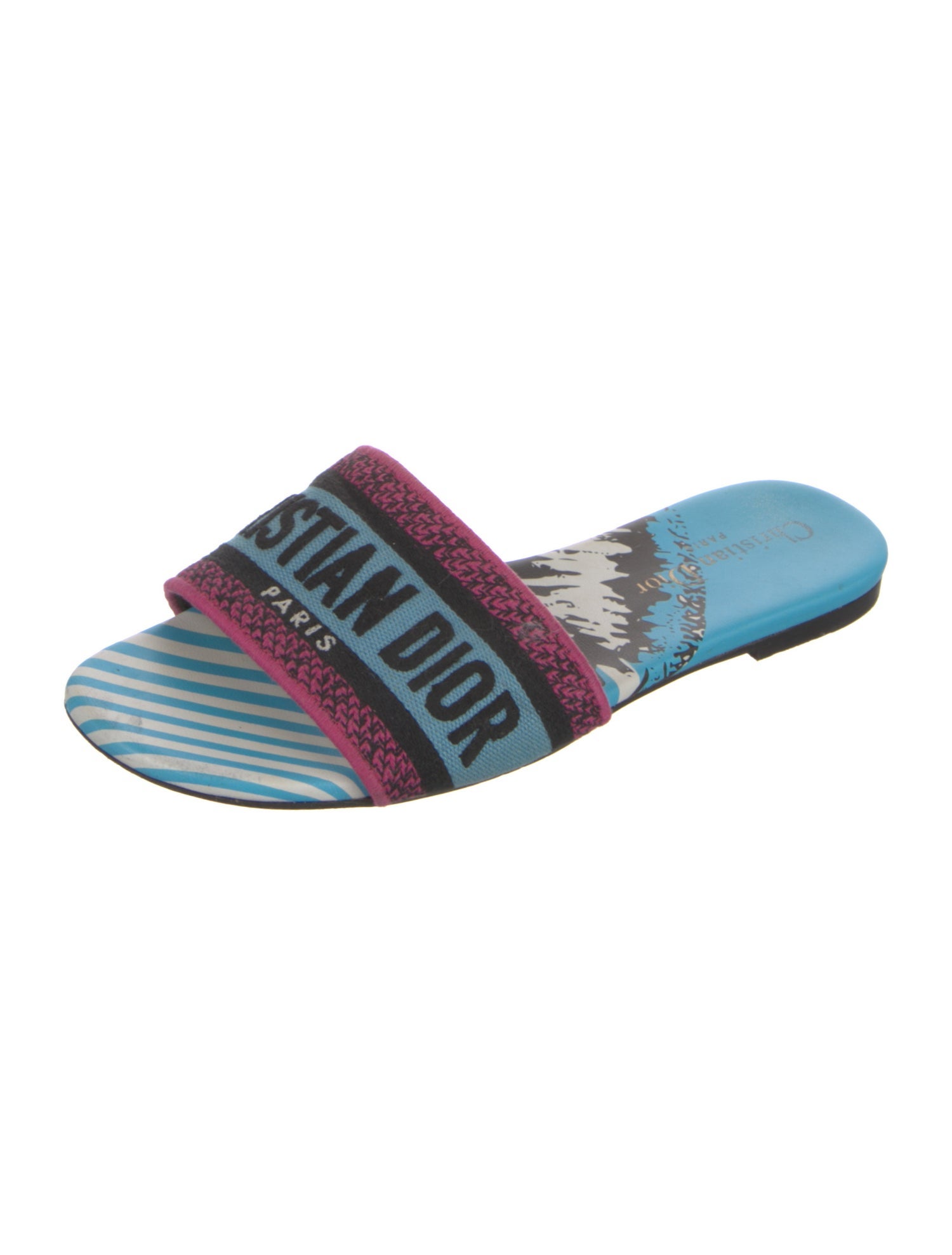 Christian Dior Printed Slides
