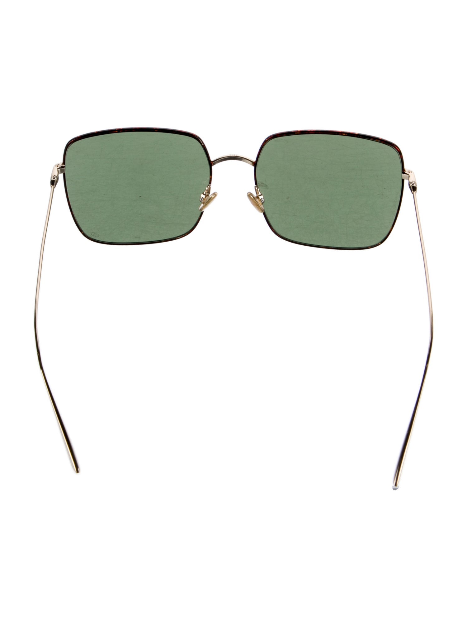 Christian Dior Square Tinted Sunglasses