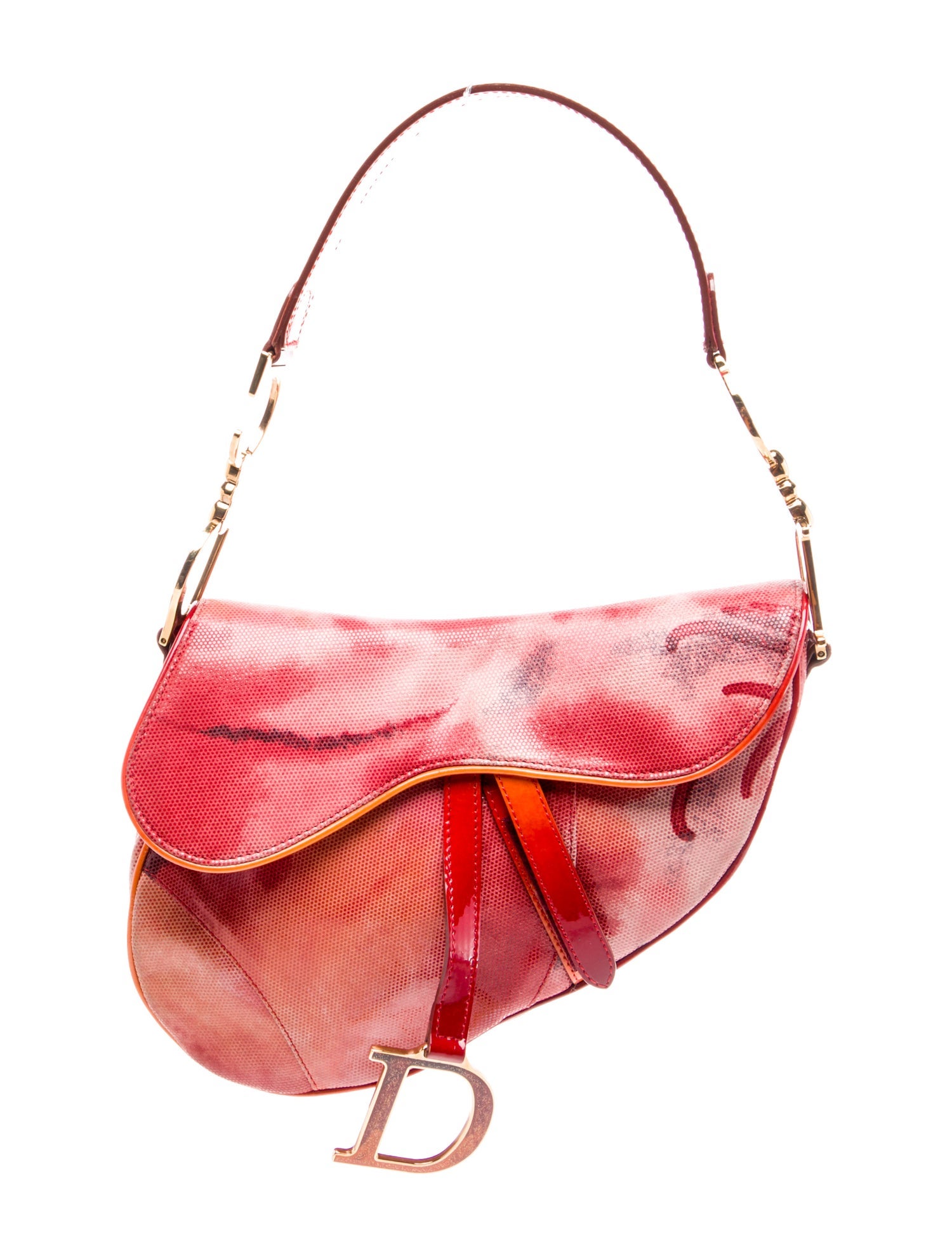 Christian Dior Lizard Vintage Saddle