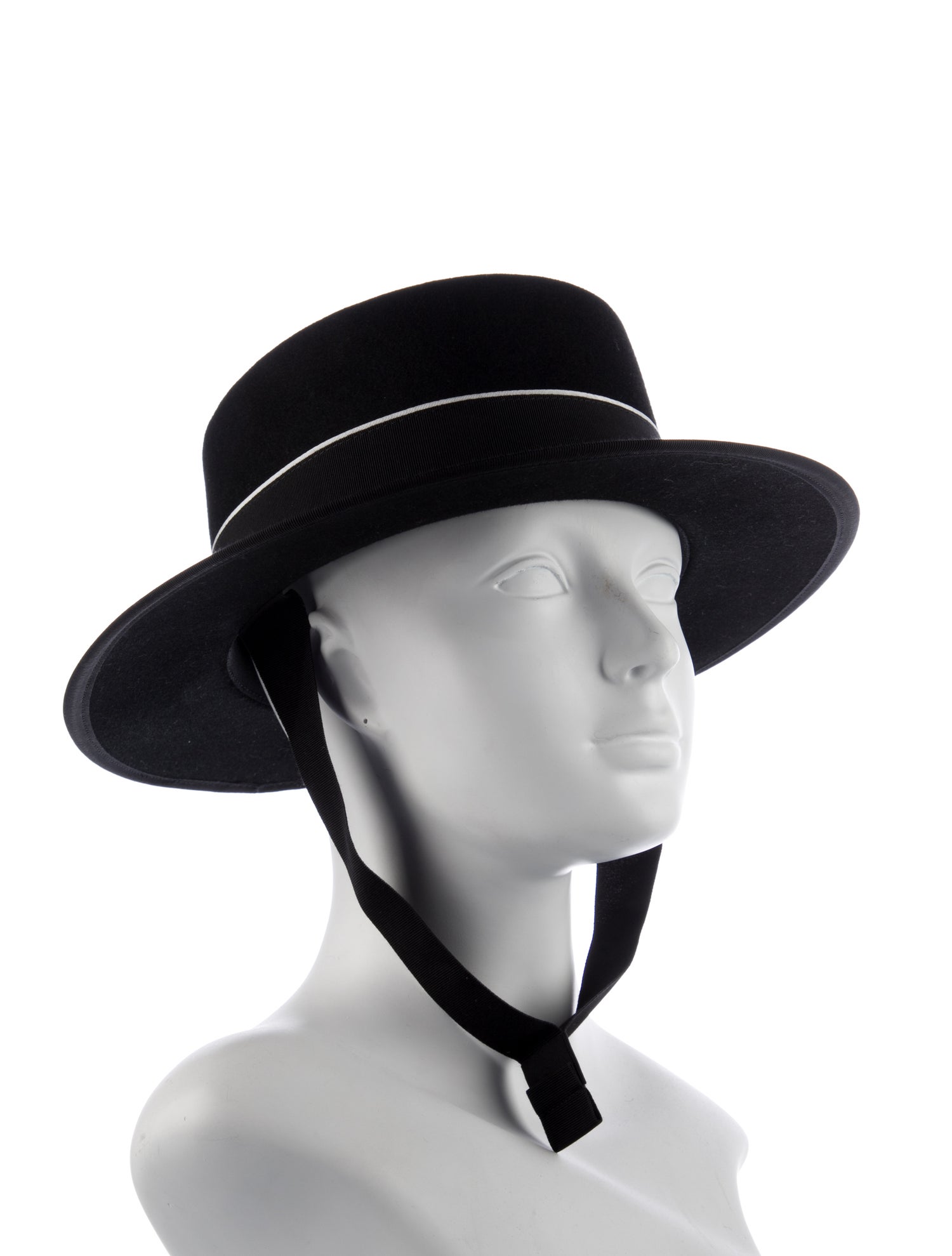 Christian Dior Women's Felt Boater Hat