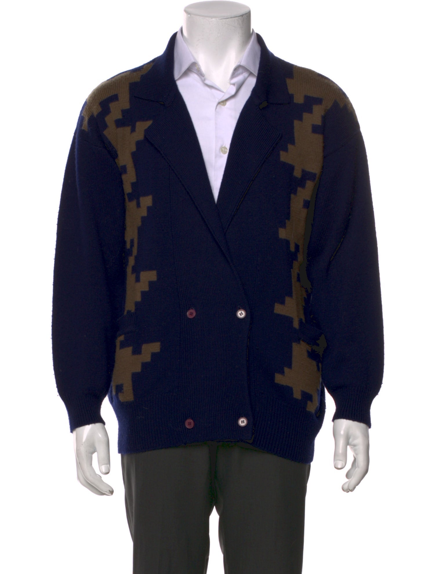 Christian Dior Late 1980's - Early 1990's Lambswool Cardigan