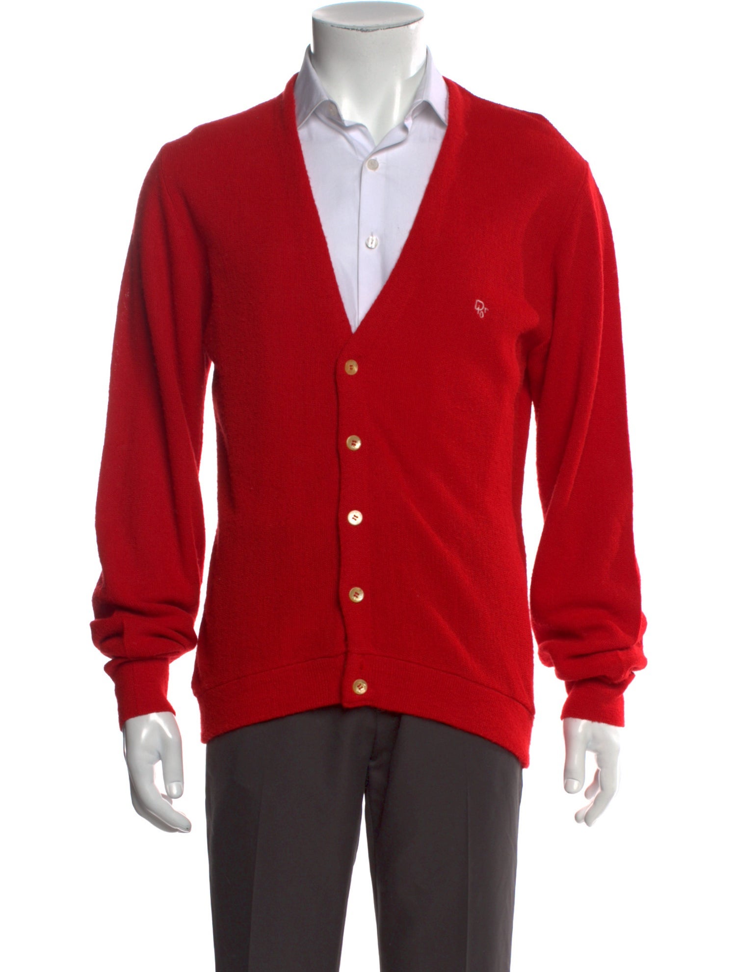 Christian Dior Vintage V-Neck Cardigan