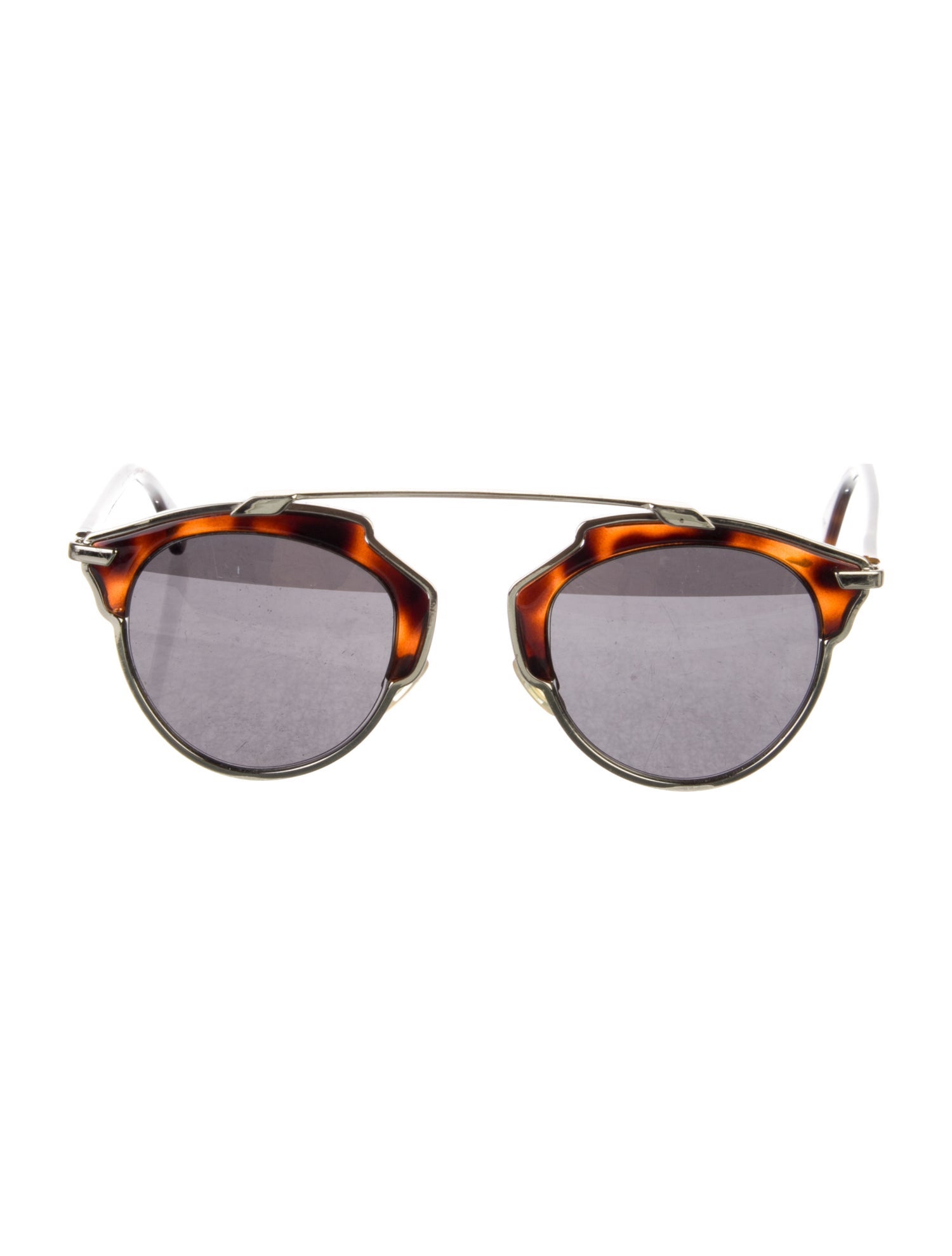 Christian Dior Aviator Mirrored Sunglasses