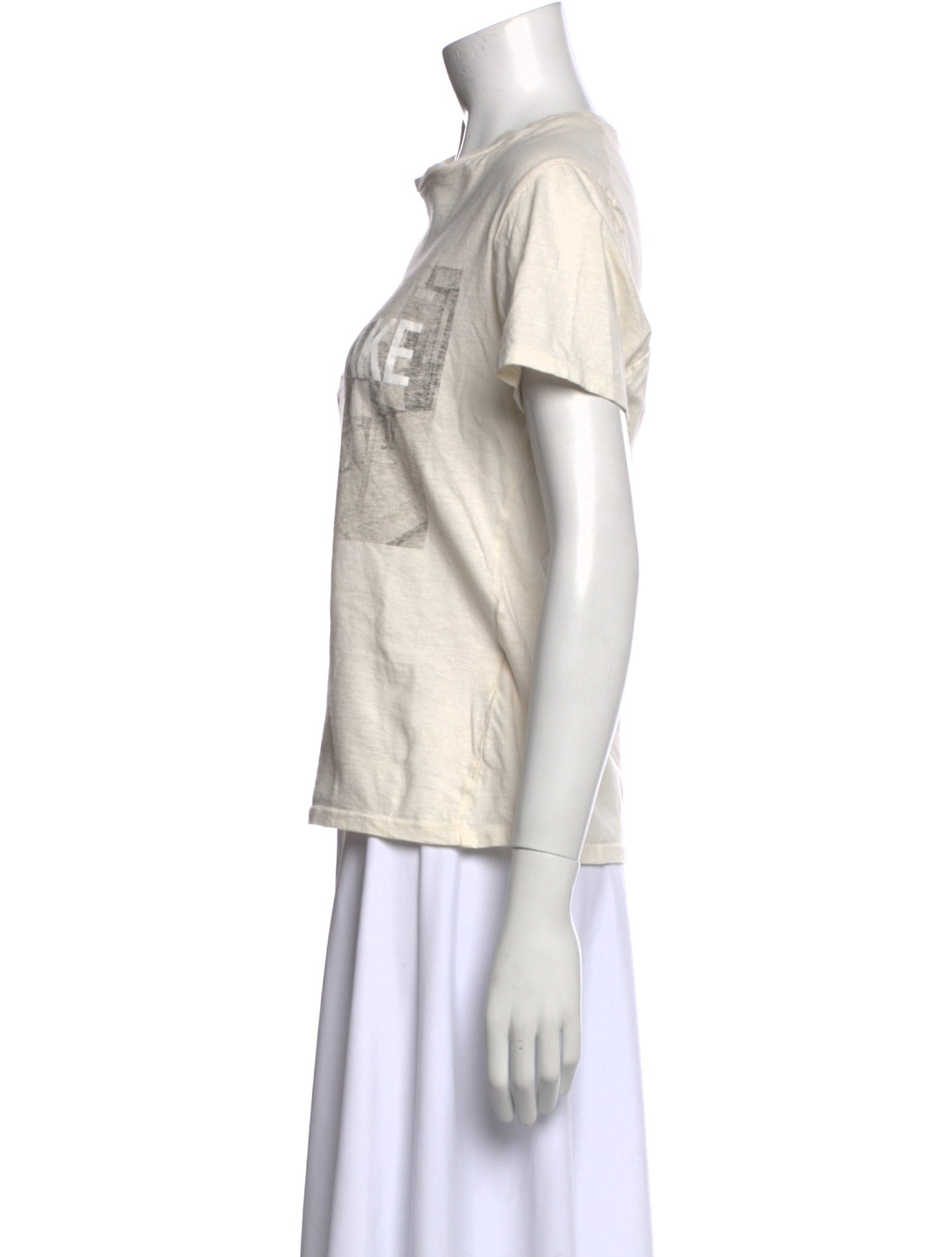 Christian Dior Graphic Print Crew Neck T-Shirt