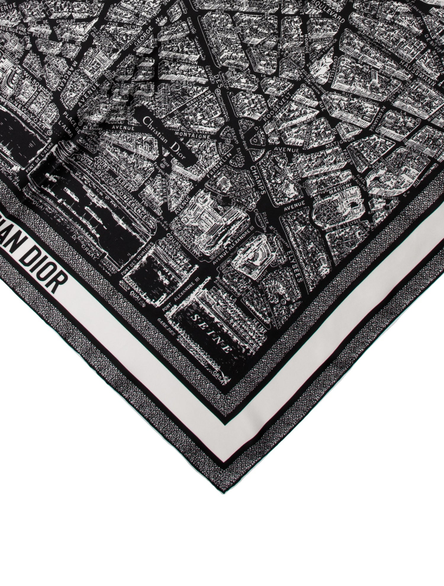 Christian Dior Silk Printed Scarf