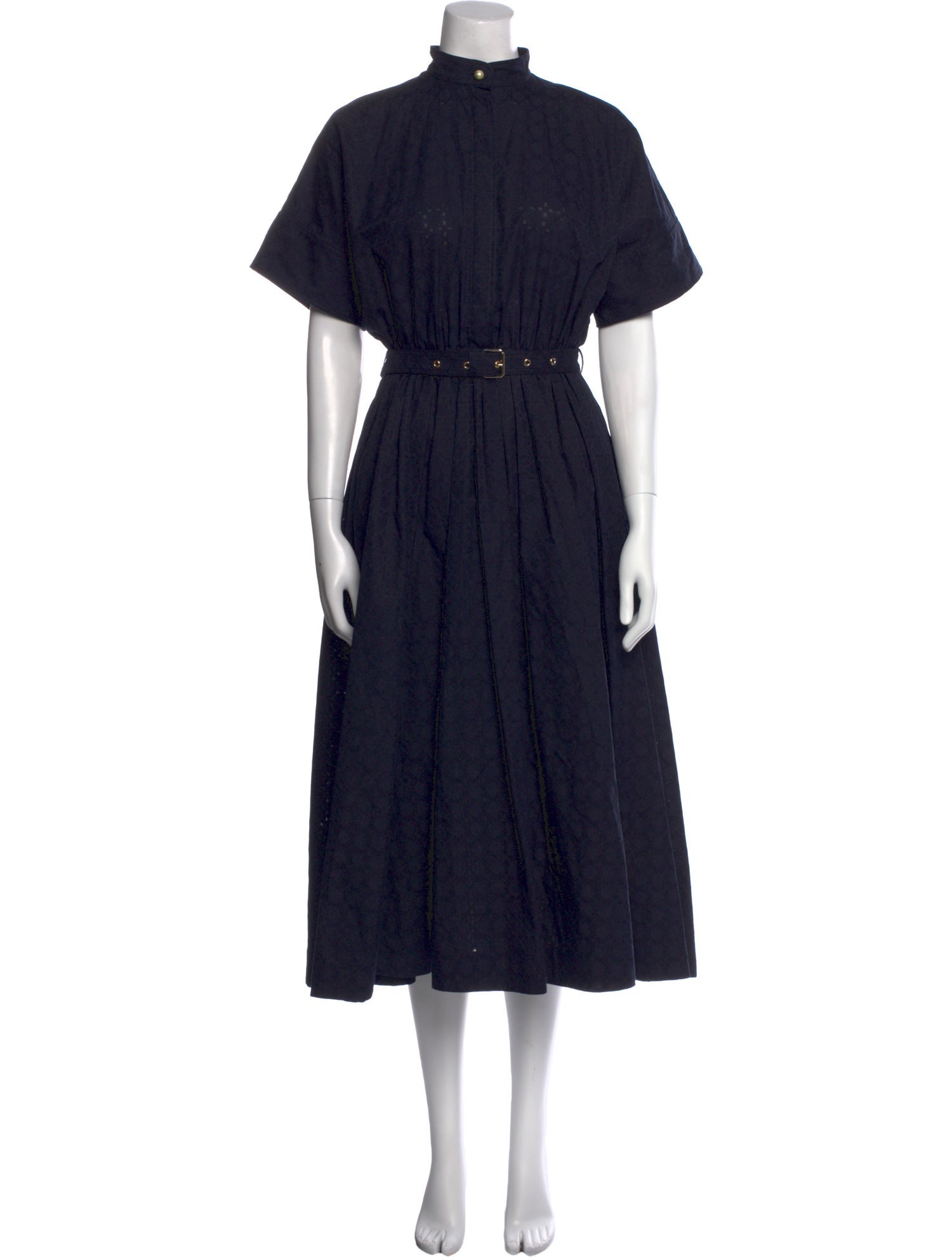 Christian Dior Mock Neck Long Dress