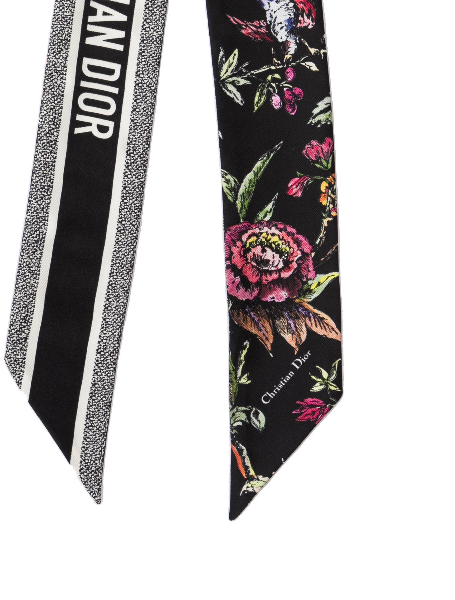 Christian Dior Silk Printed Bandeau