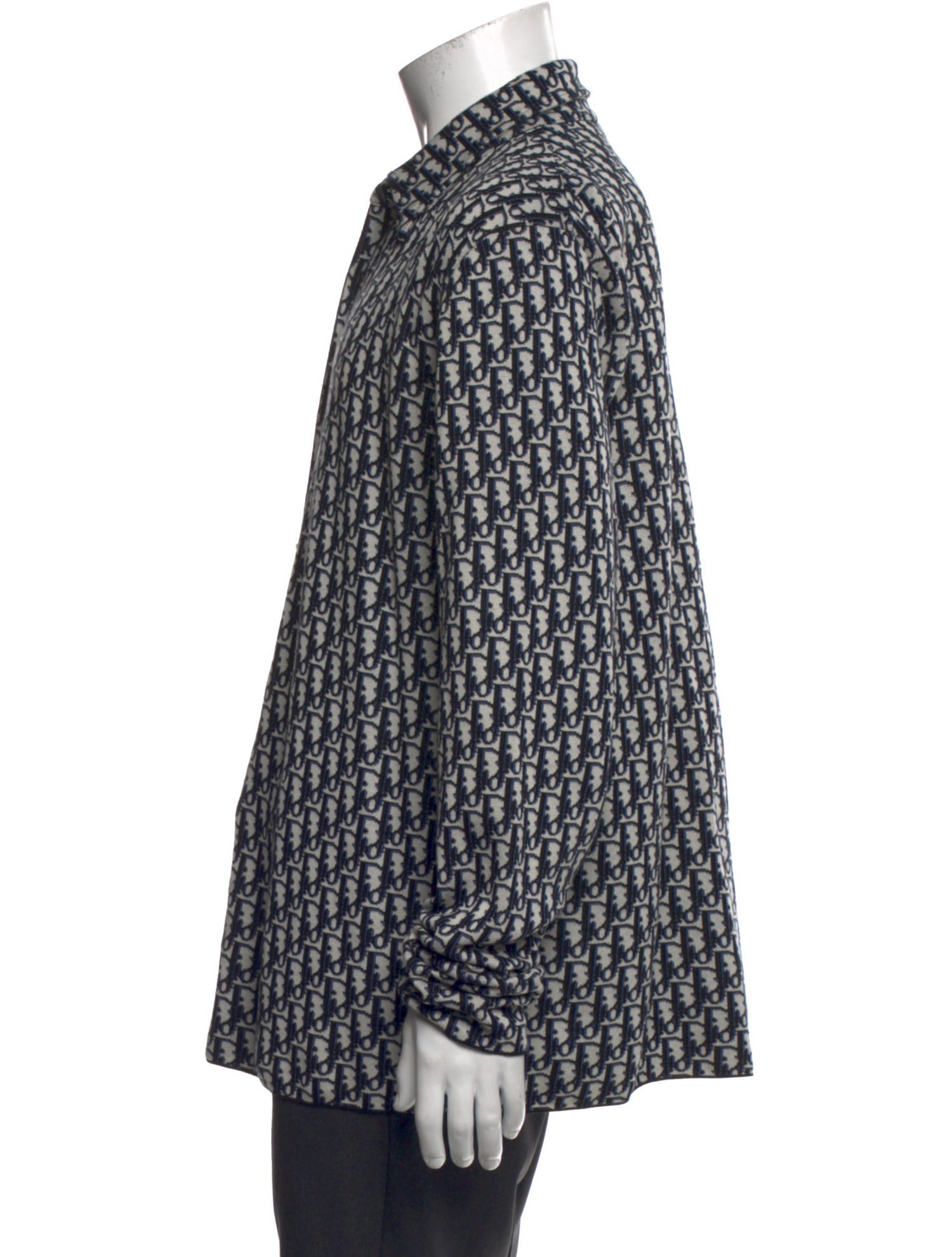 DIOR MEN 2020 Oblique Jacquard Shirt