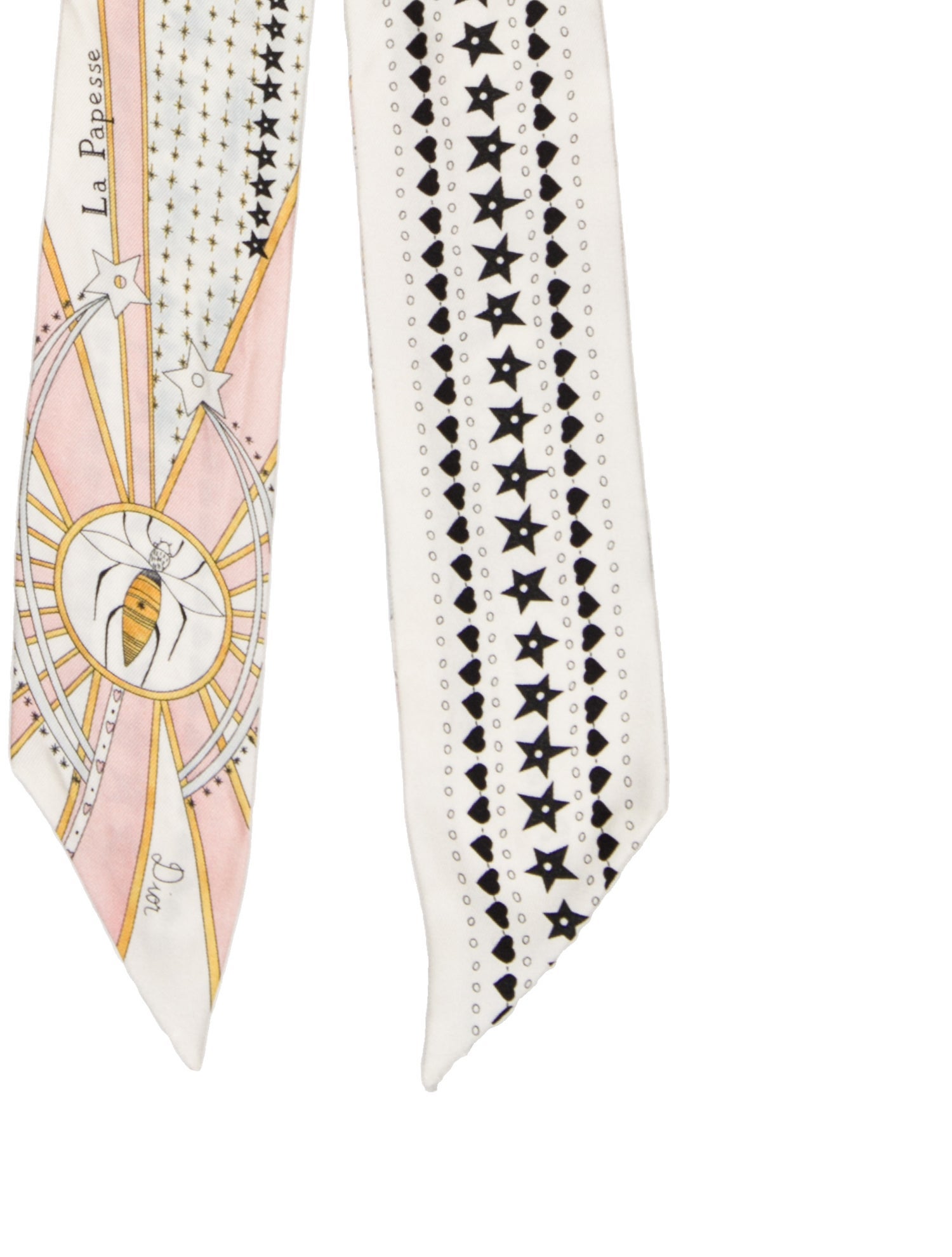 Christian Dior La Papesse Silk Bandeau