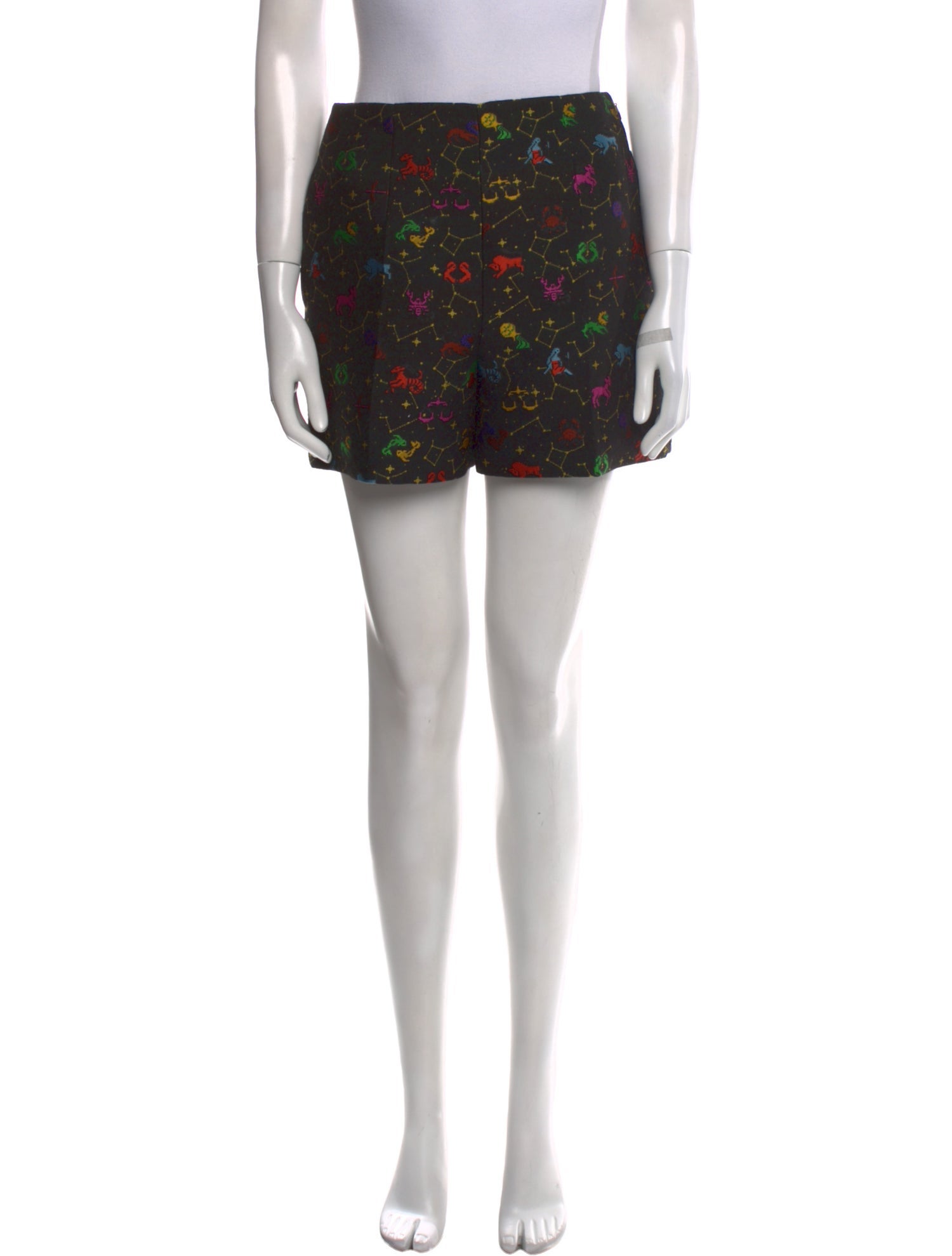 Christian Dior Printed Mini Shorts