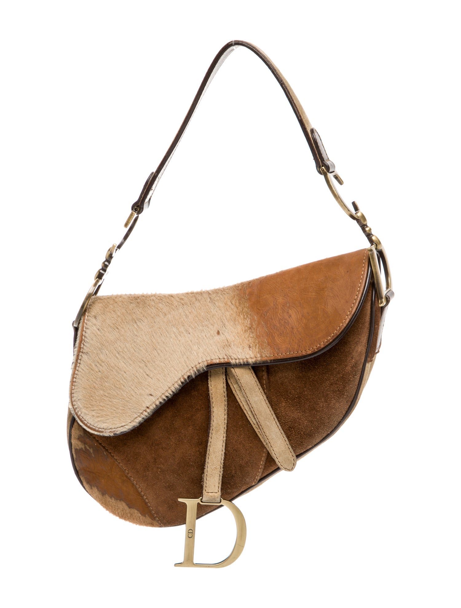 Christian Dior Suede Vintage Saddle Vintage