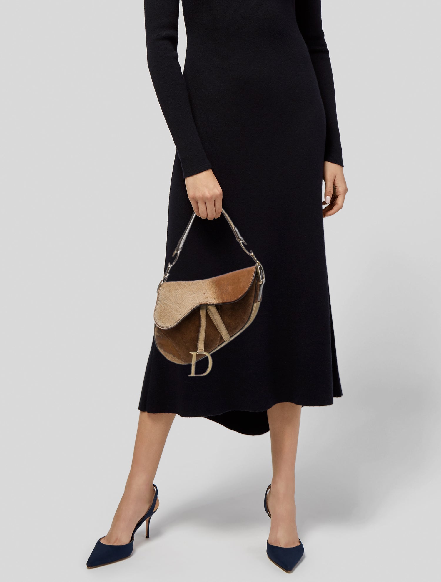 Christian Dior Suede Vintage Saddle Vintage