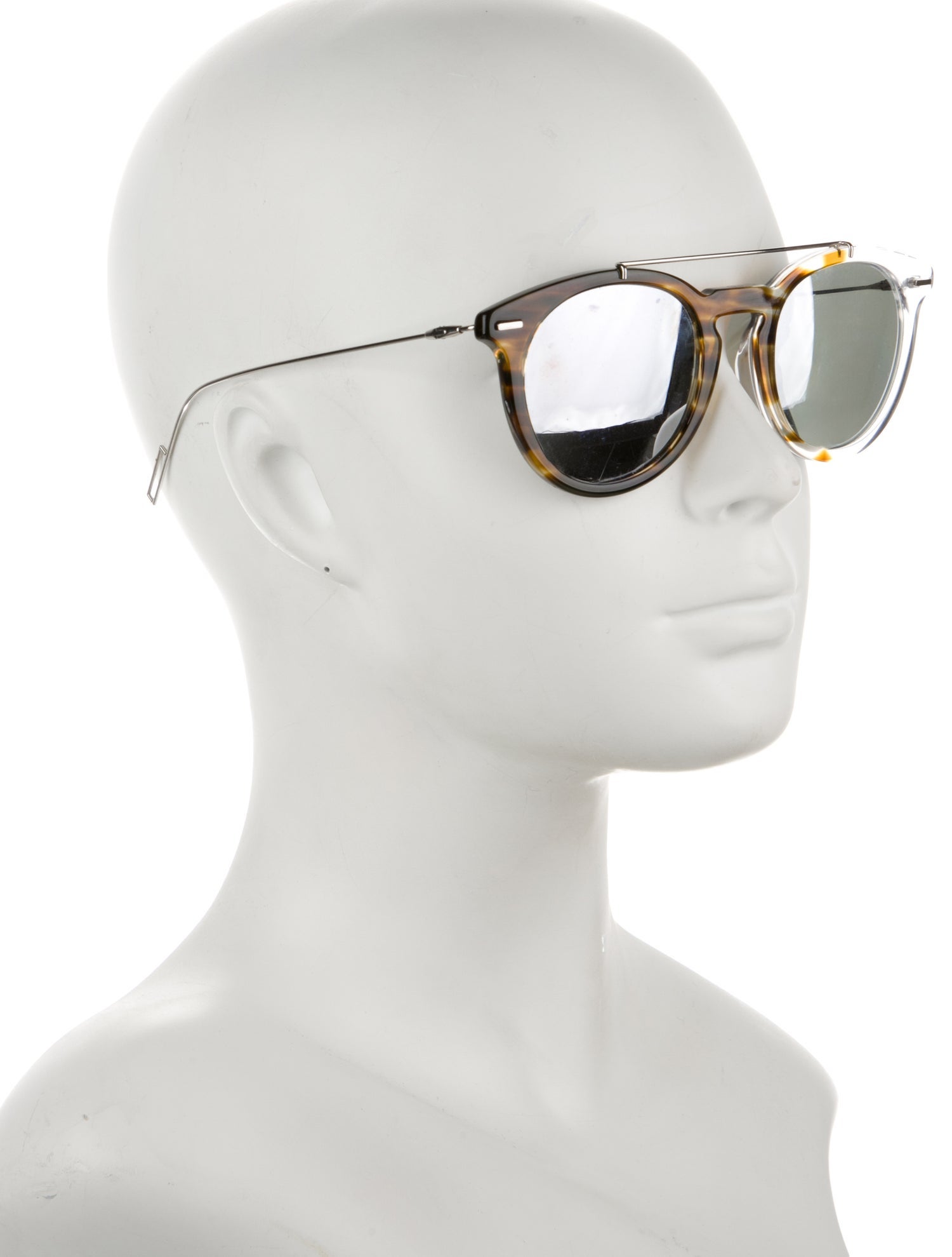 Christian Dior Aviator Mirrored Sunglasses