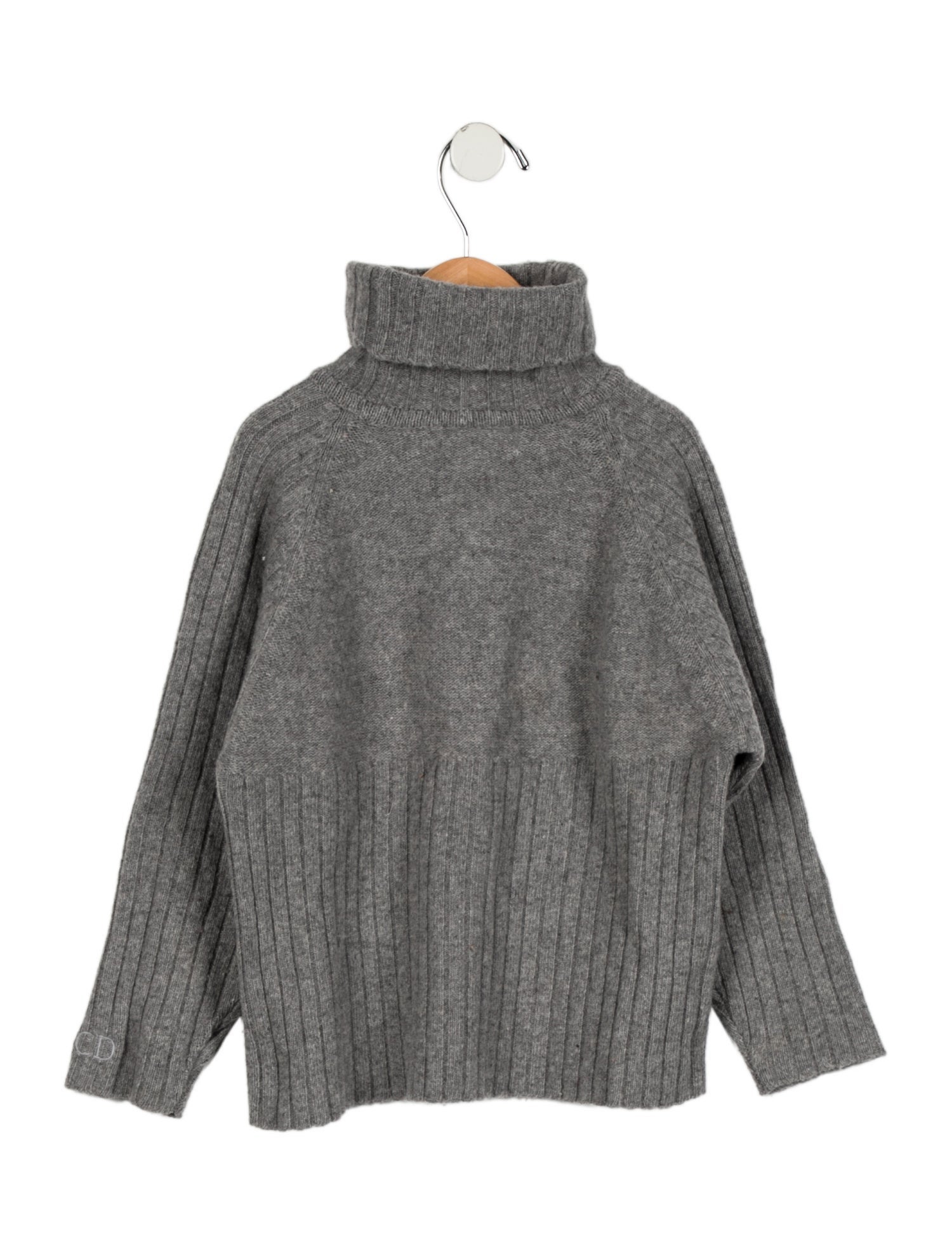 Christian Dior Girls' Knit Turtleneck