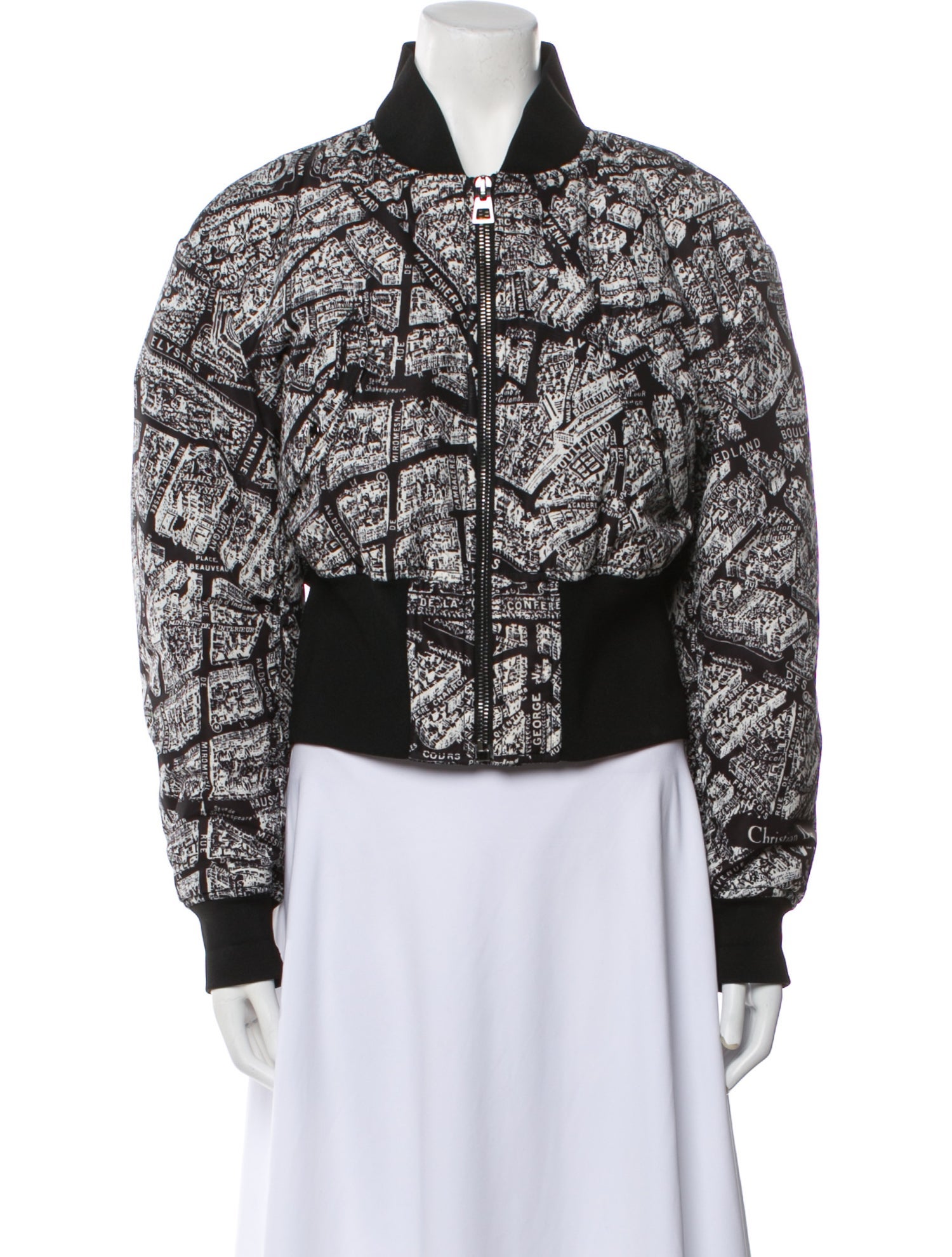 Christian Dior Printed Bomber Jacket