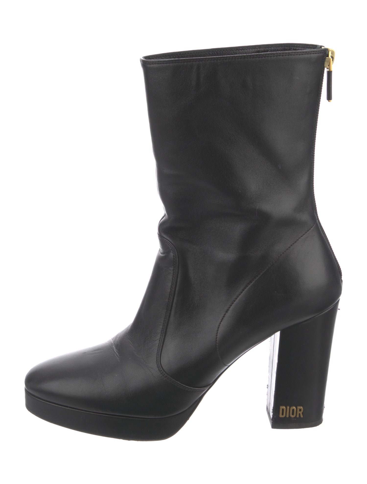 Christian Dior Leather Boots