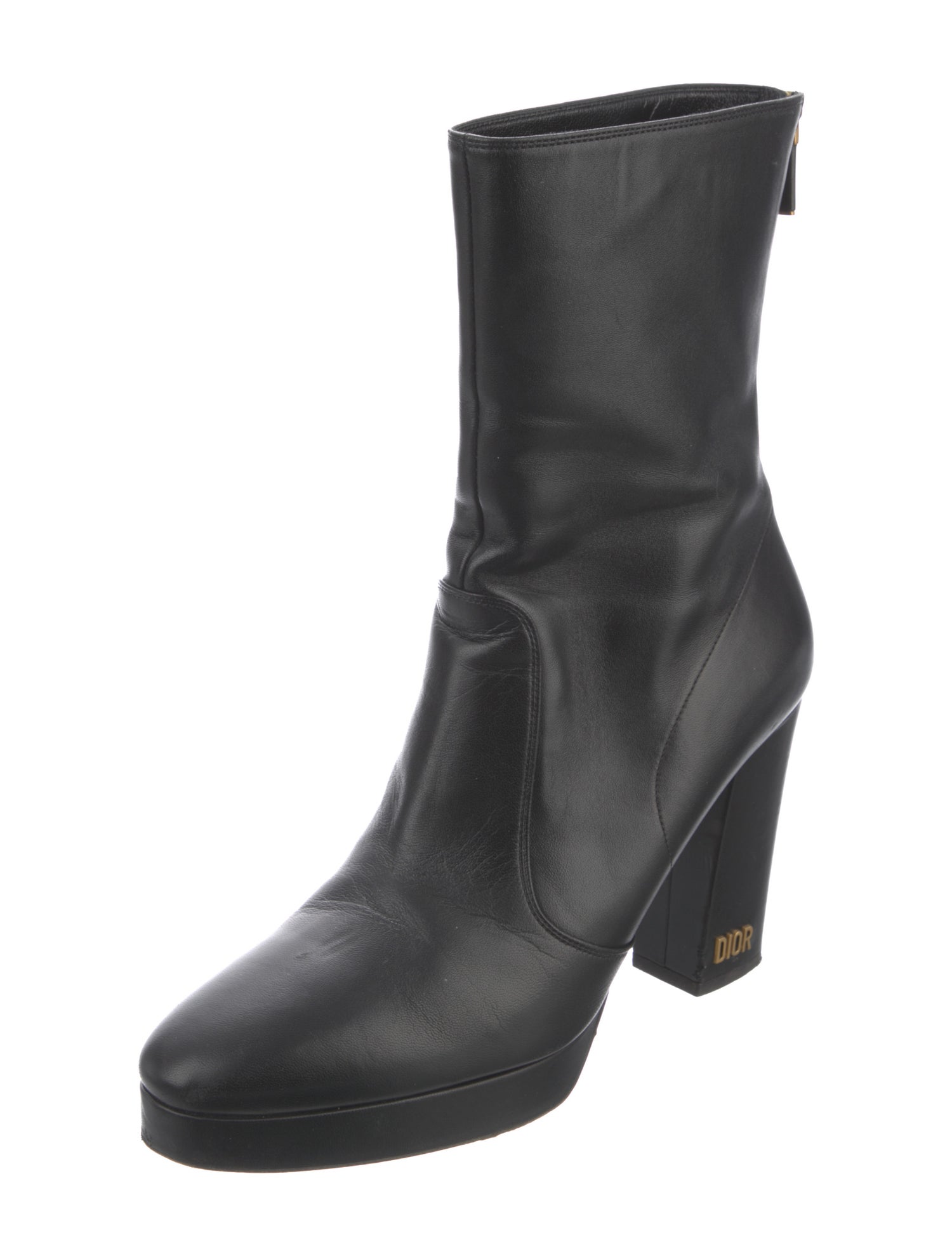 Christian Dior Leather Boots