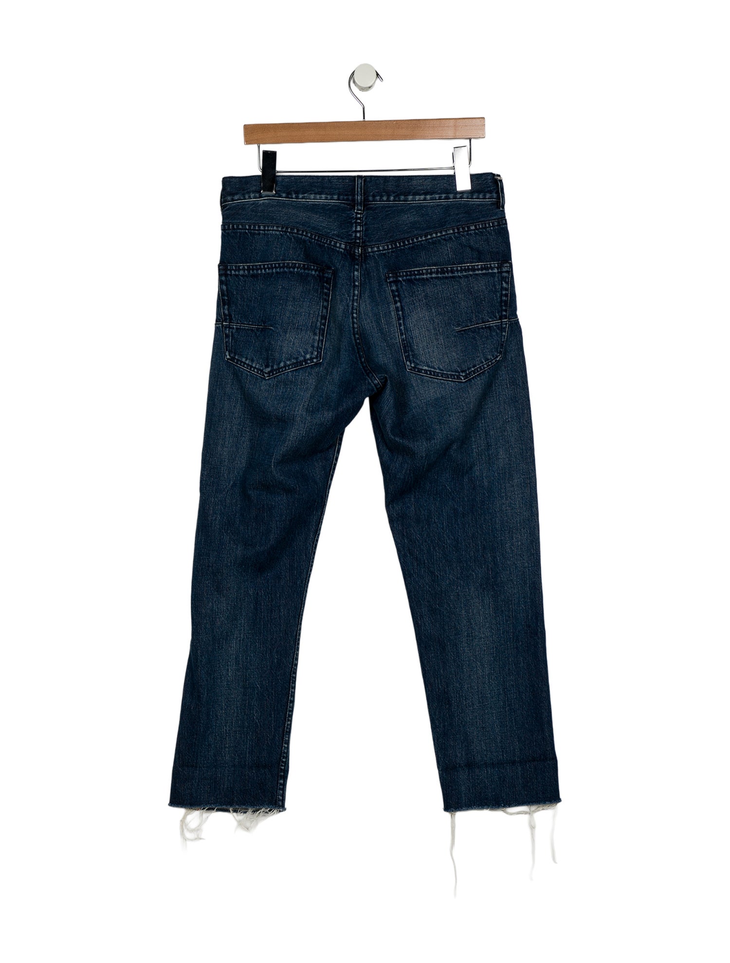 Christian Dior Mid-Rise Straight Leg Jeans