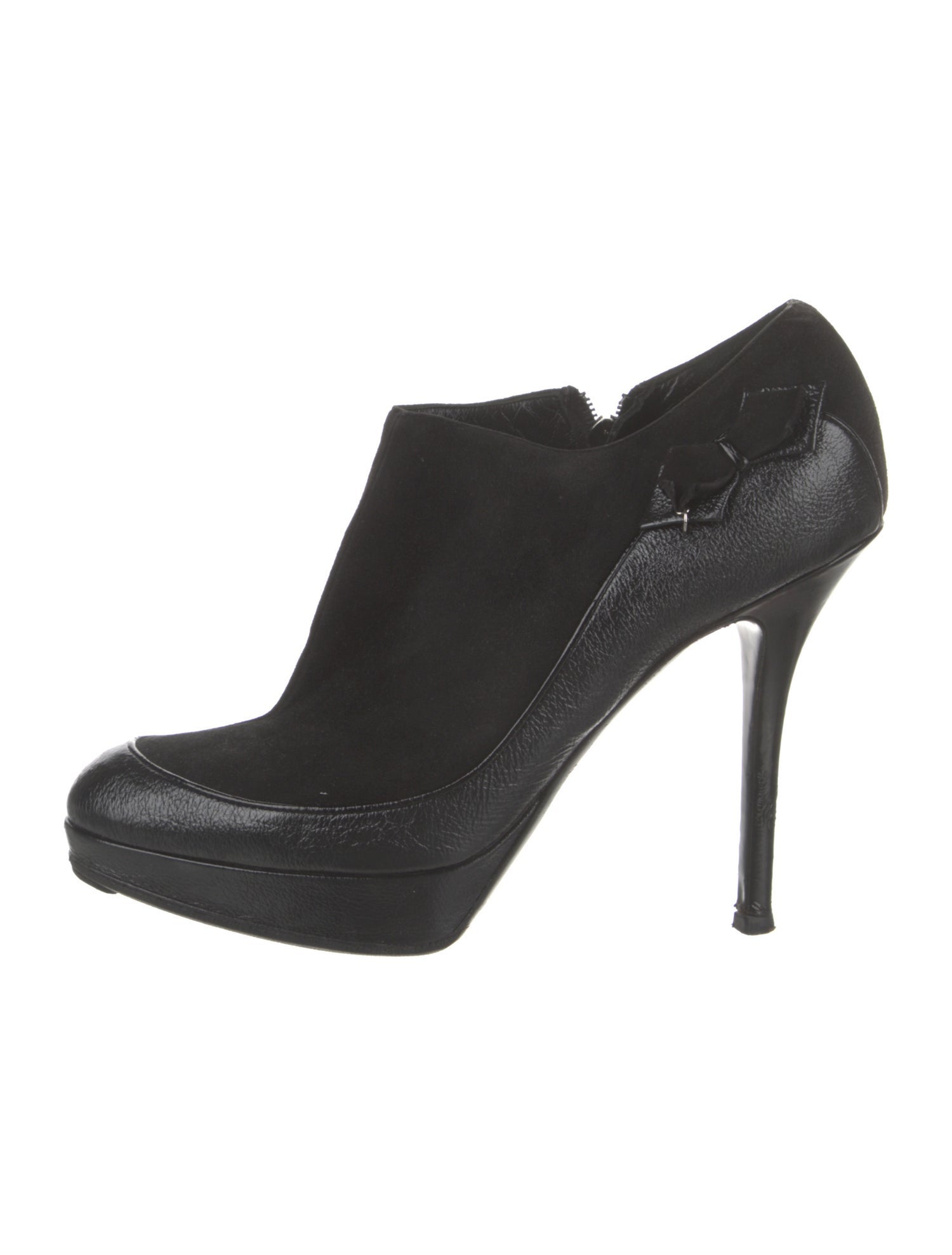 Christian Dior Suede Bow Accents Slingback Pumps