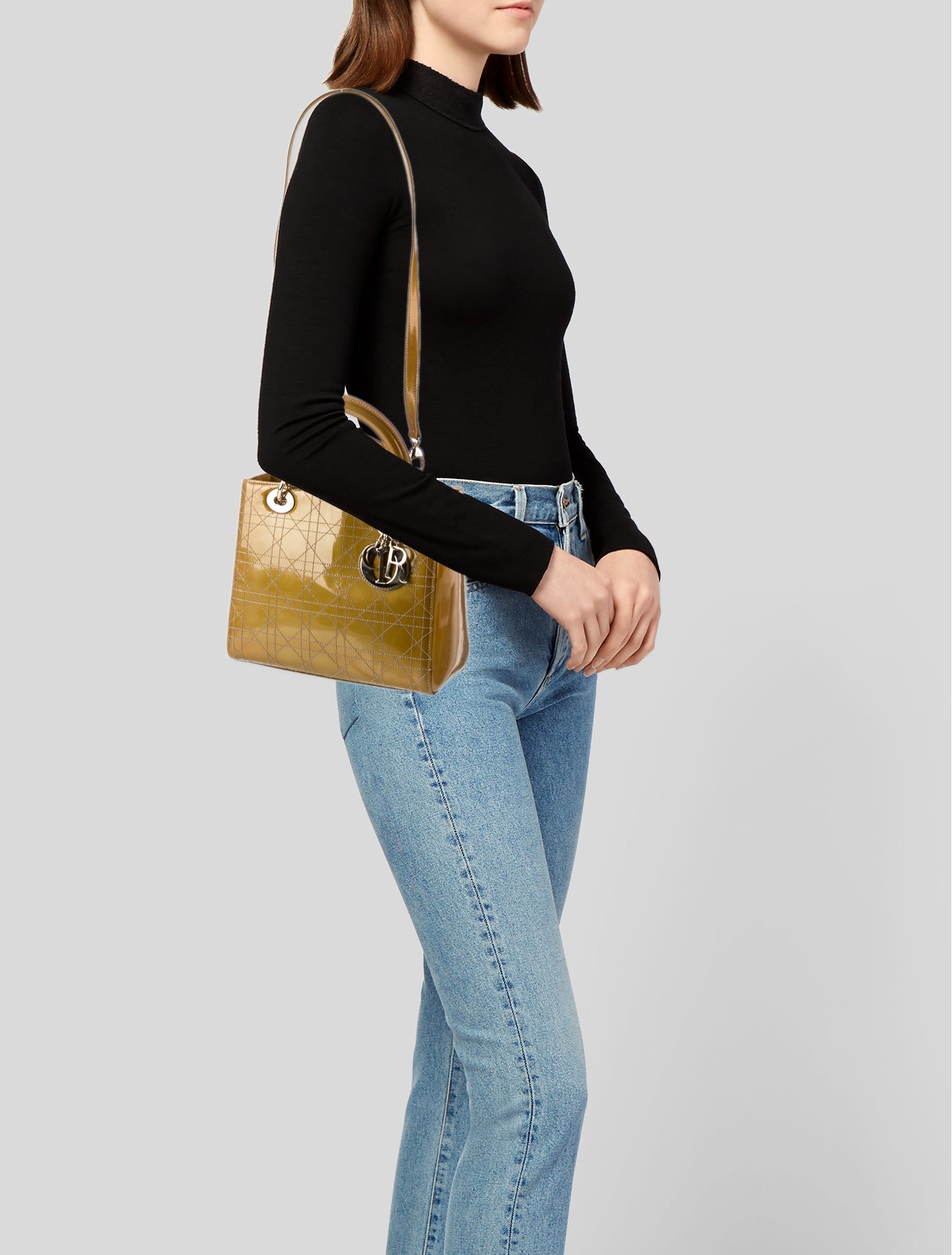 Christian Dior Cannage Lady Dior Medium Vintage