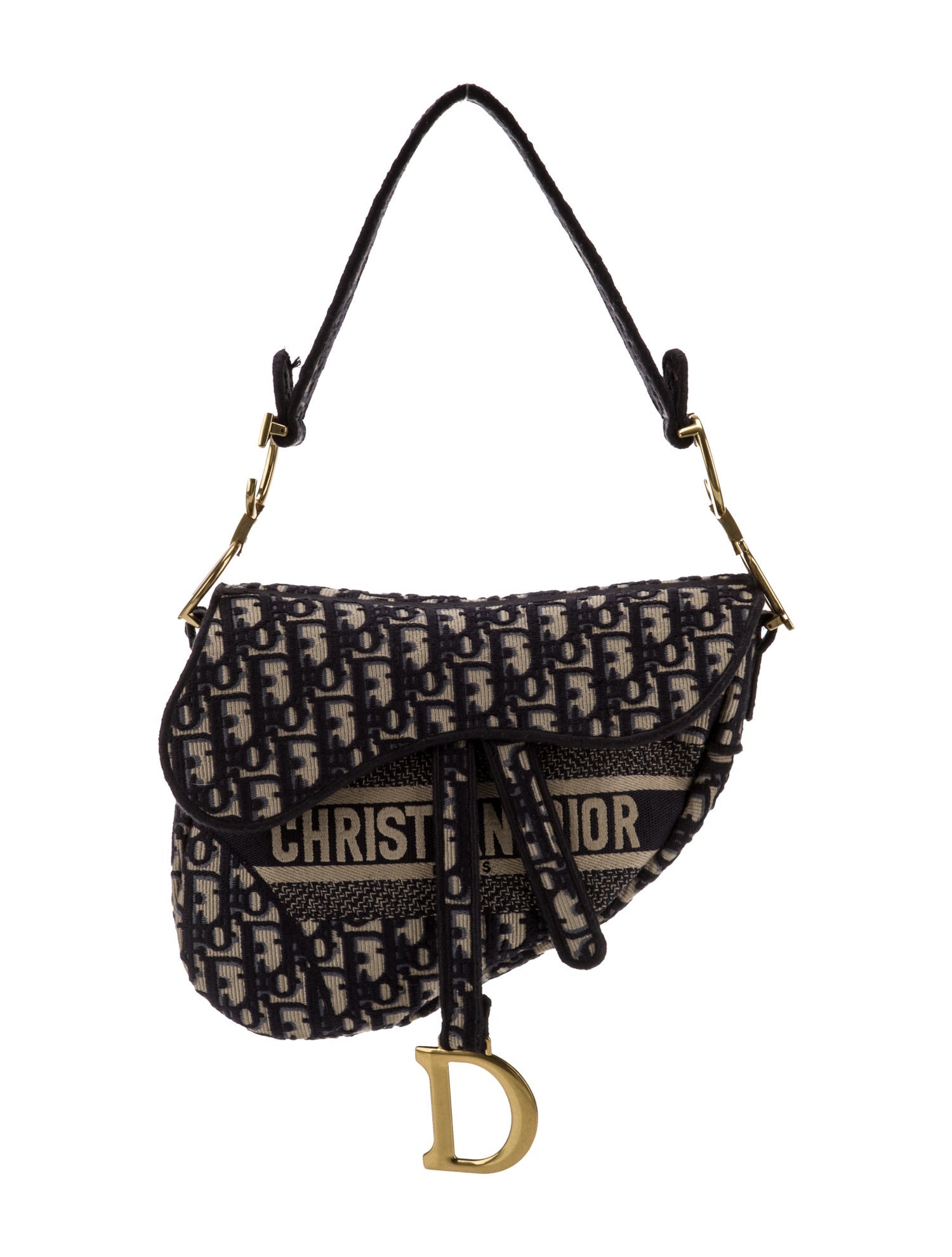 Christian Dior Oblique Jacquard Oblique Saddle