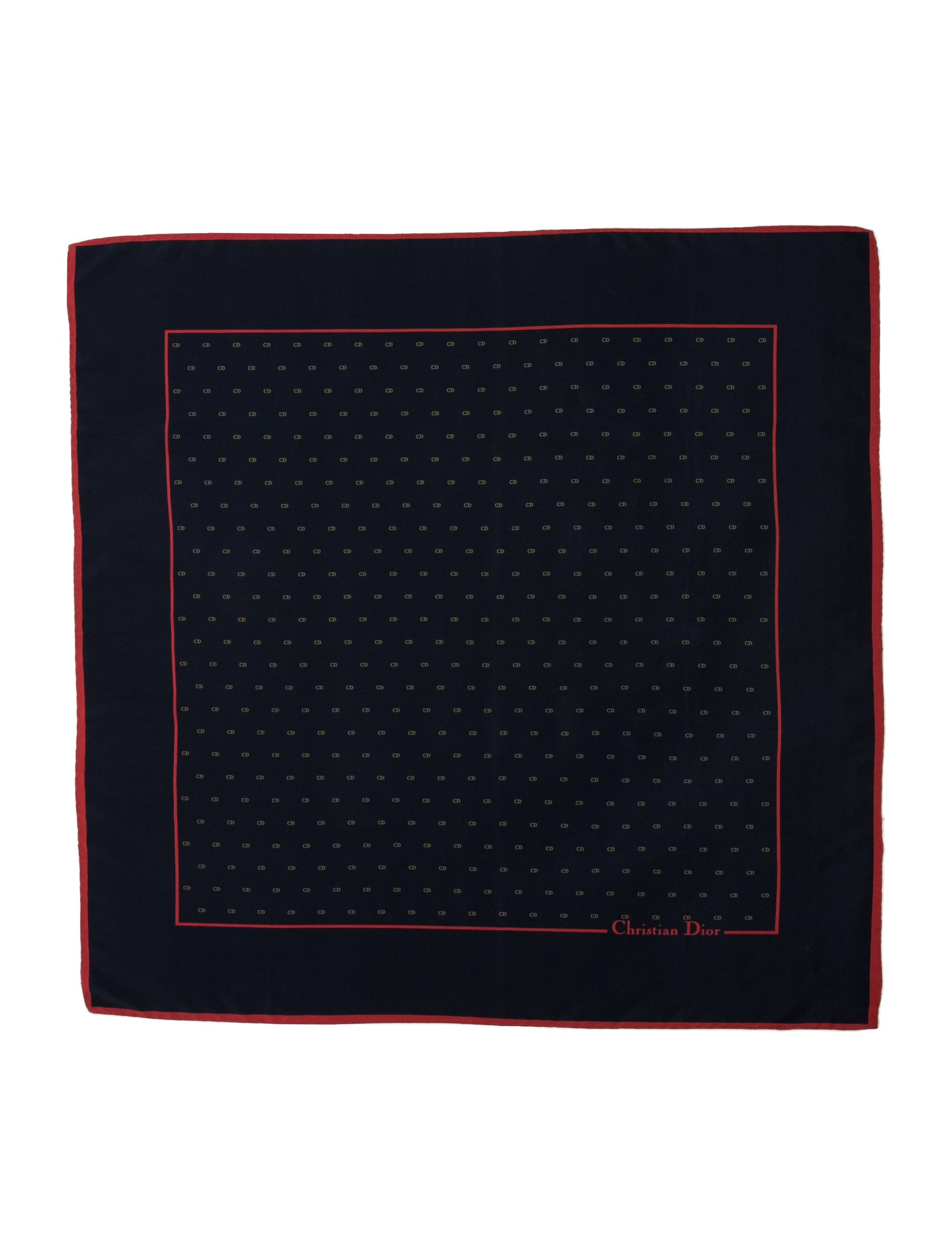 Christian Dior Silk Vintage Scarf