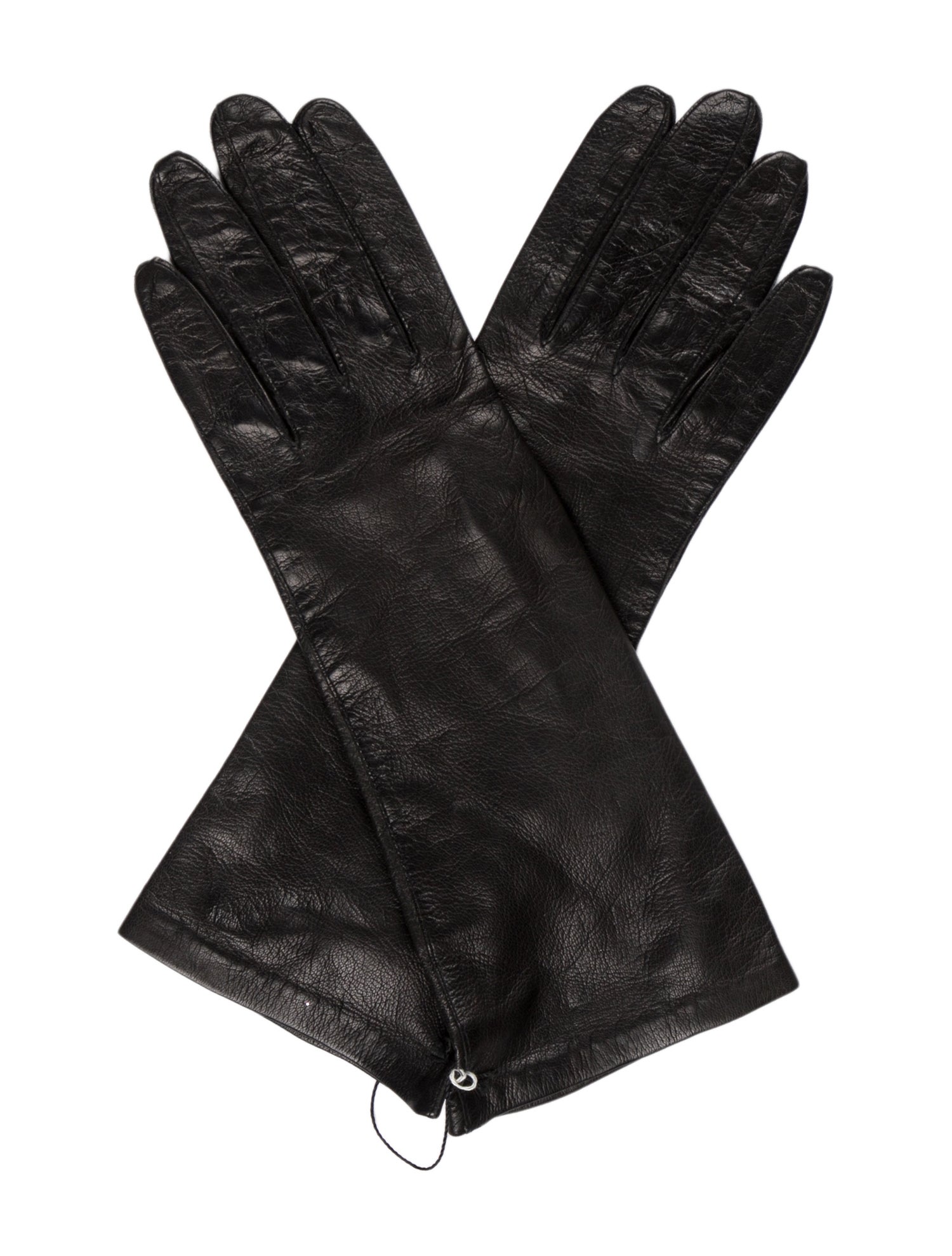 Christian Dior Solid Leather Gloves